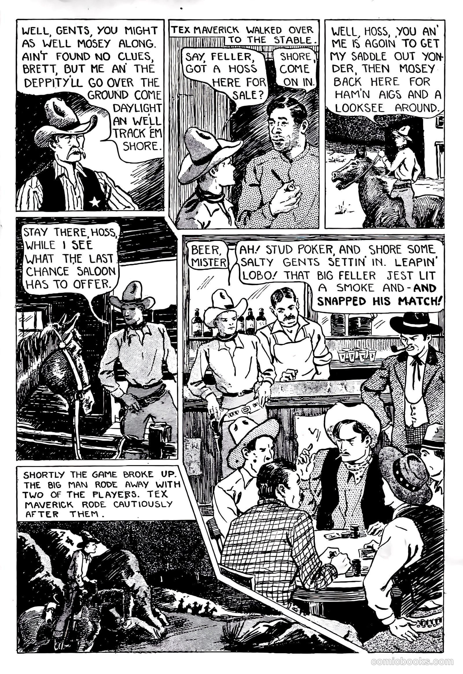 Western Picture Stories #1 (1937) — page 36 of 67