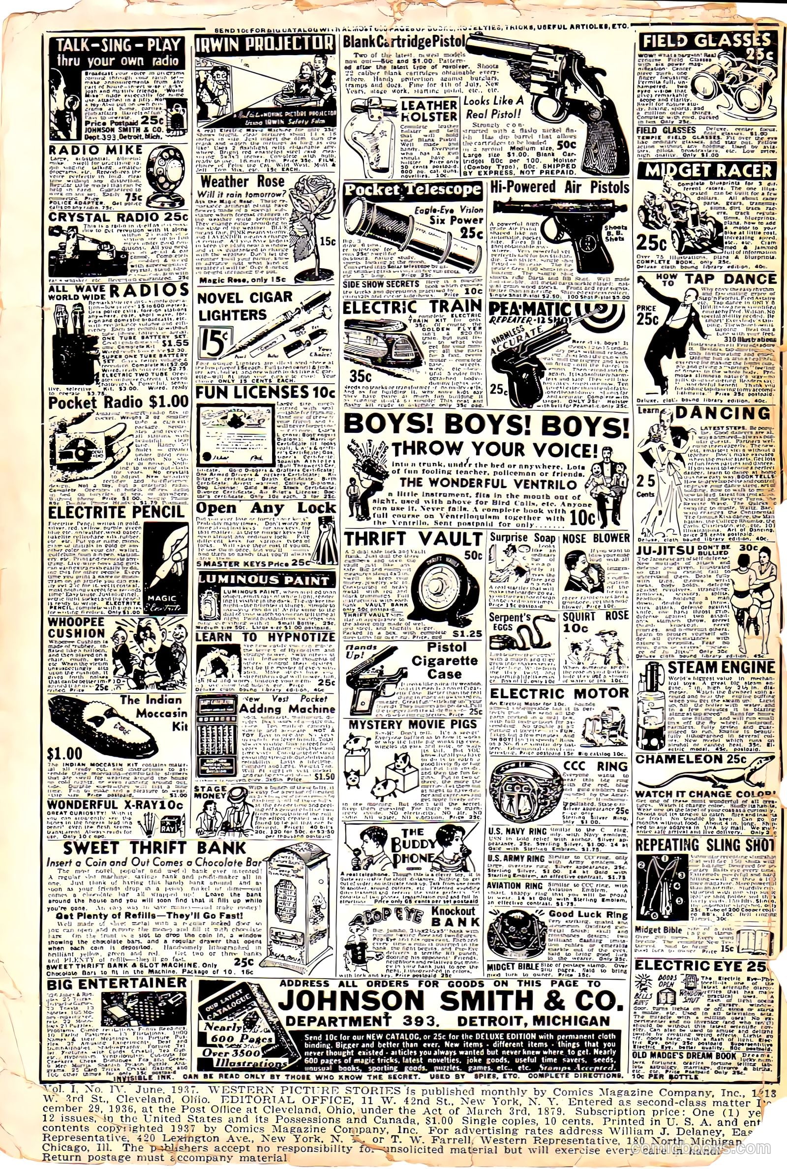 Western Picture Stories #4 (1937) — page 2 of 67