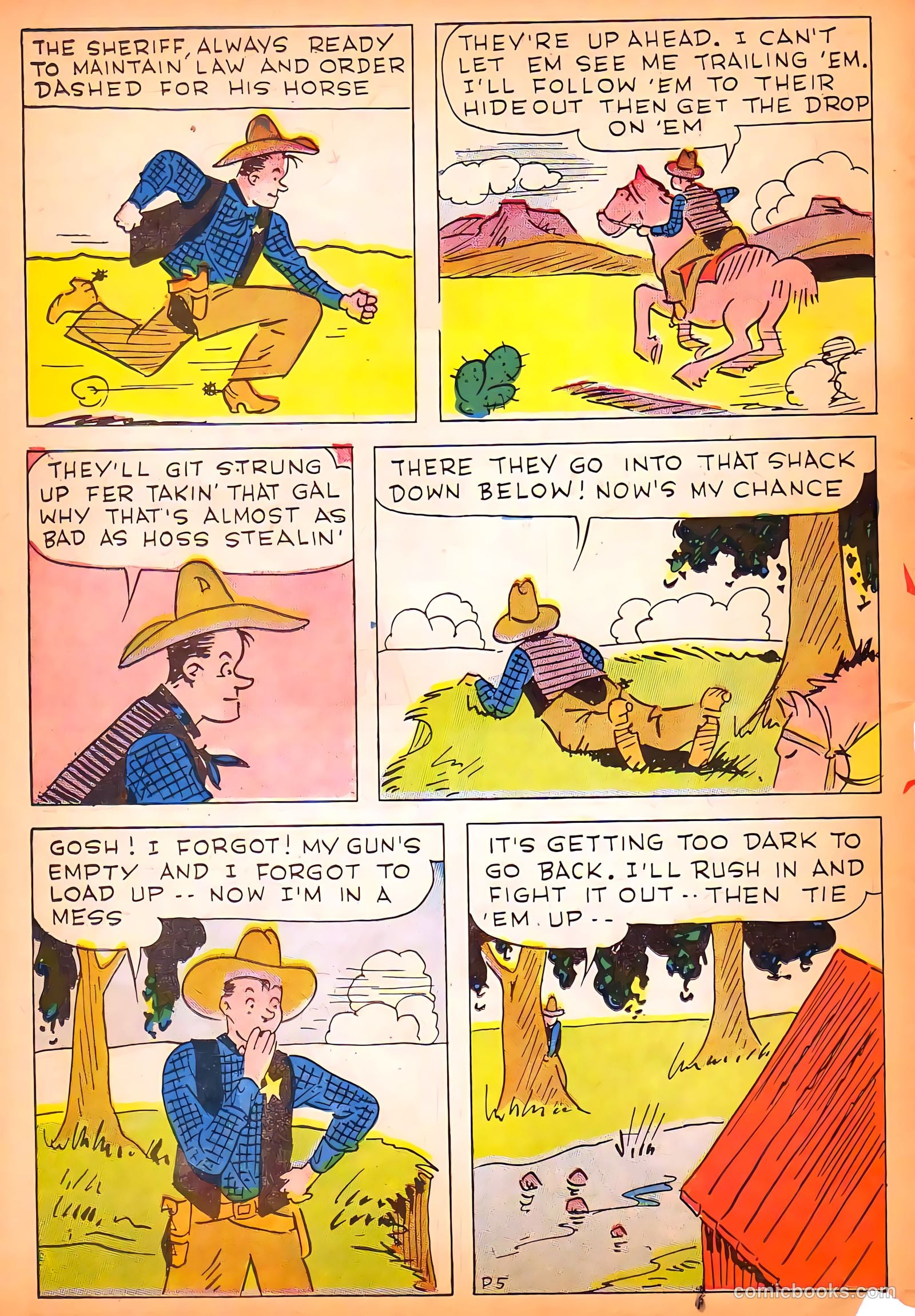 Western Picture Stories #4 (1937) — page 8 of 67