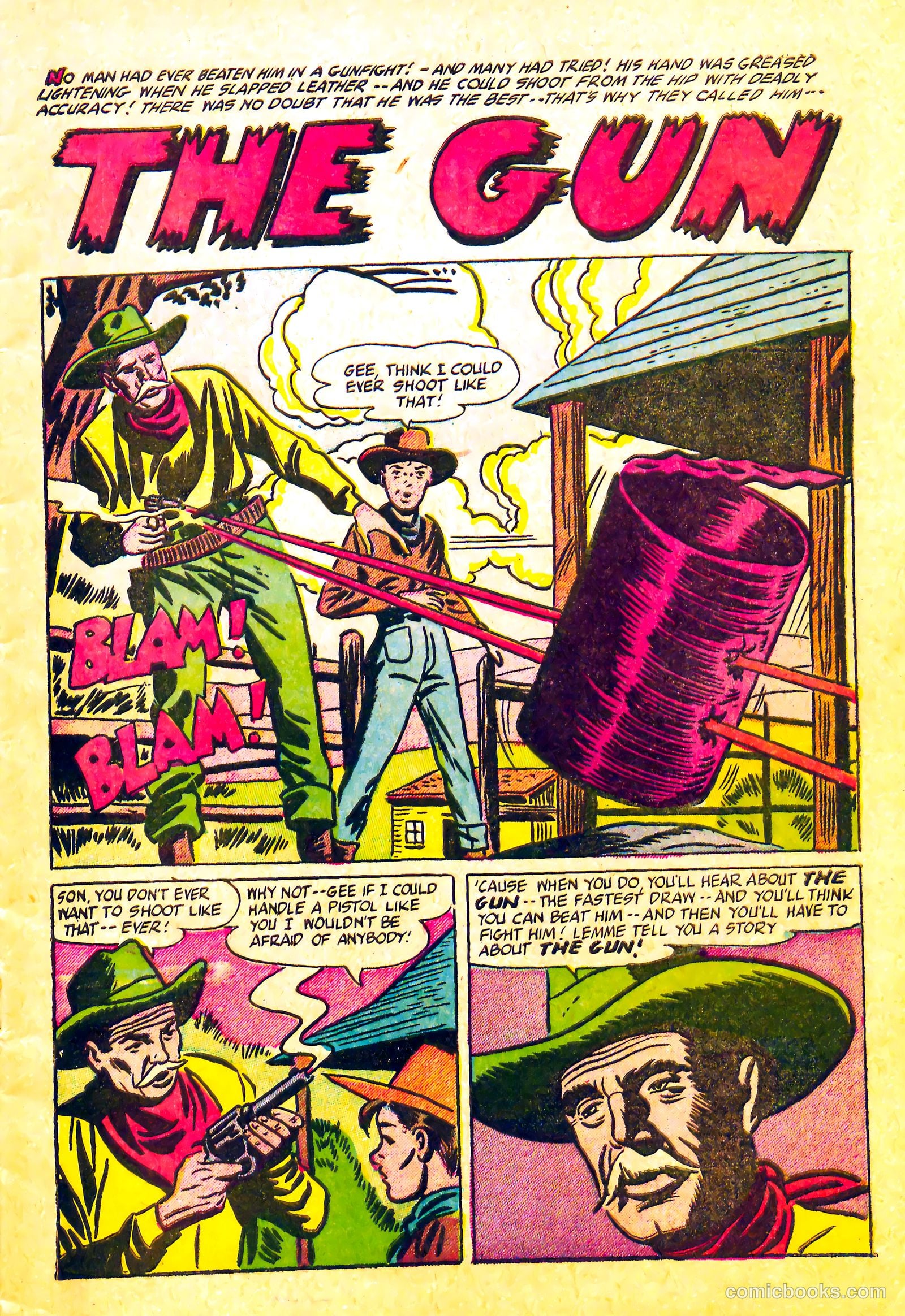 Western Rough Riders #1 (1954) — page 3 of 36