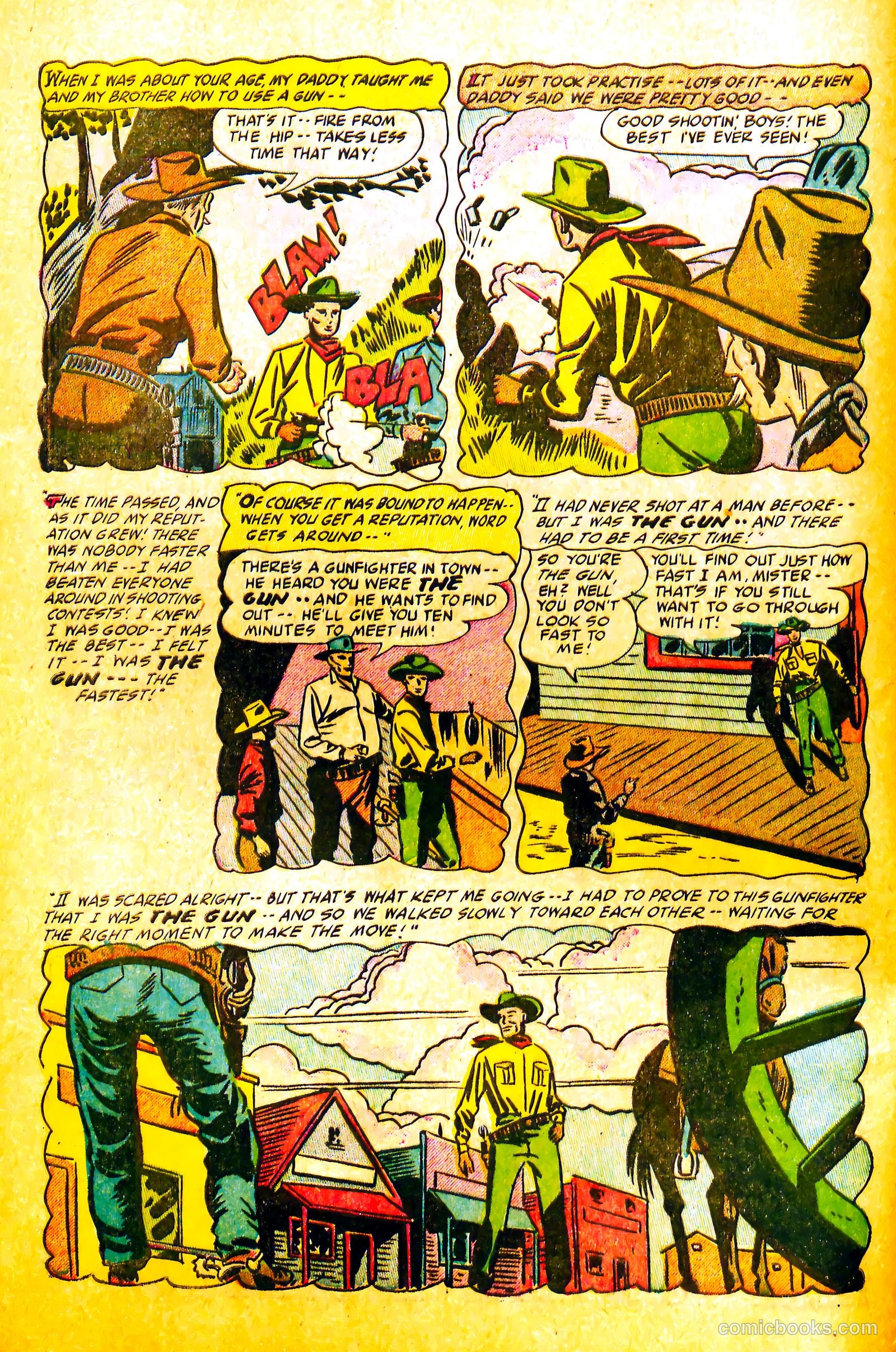 Western Rough Riders #1 (1954) — page 4 of 36