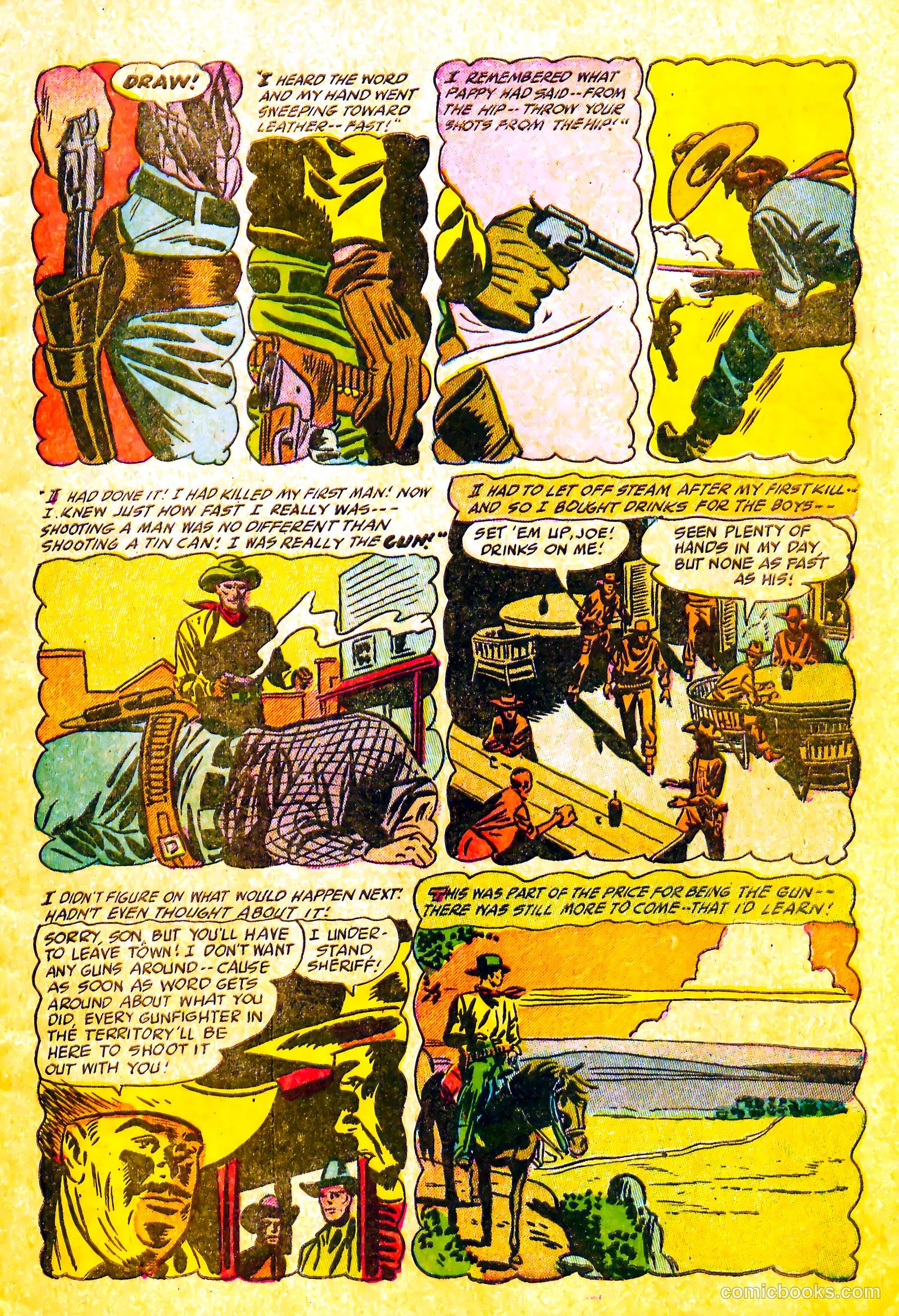 Western Rough Riders #1 (1954) — page 5 of 36