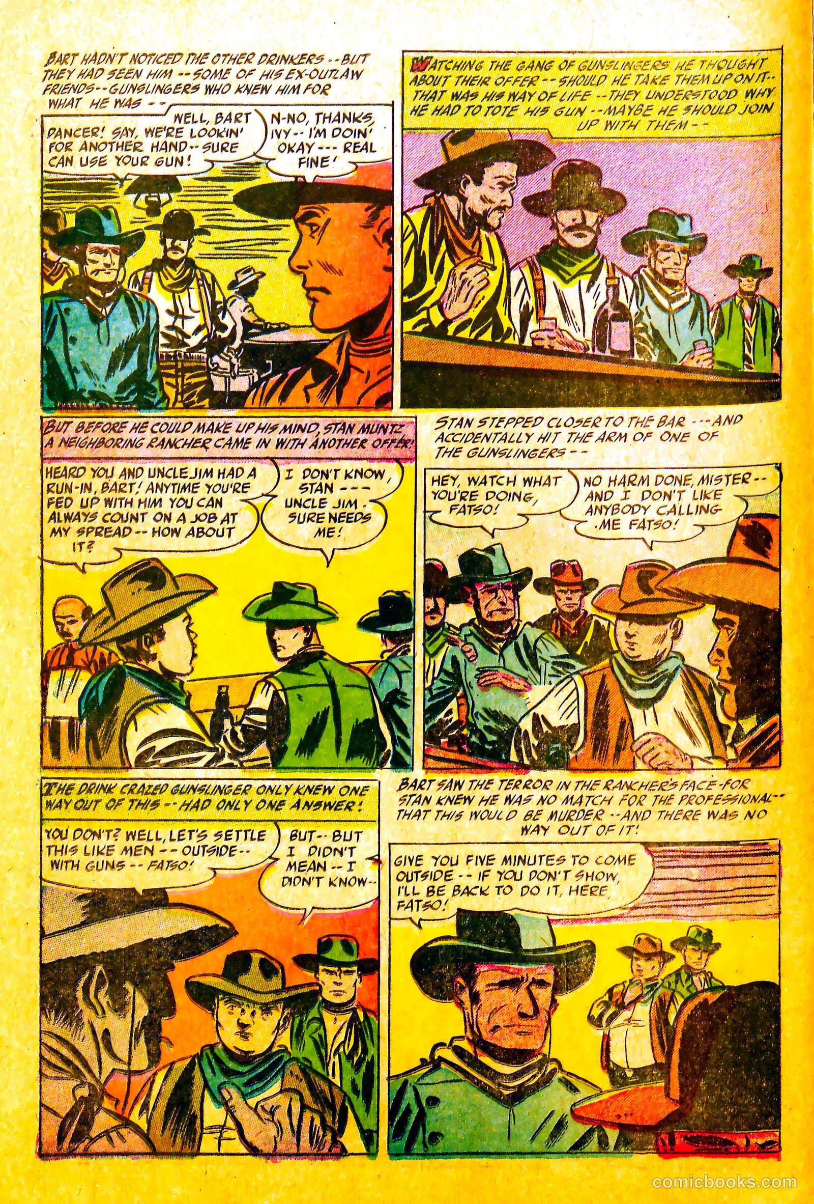 Western Rough Riders #1 (1954) — page 16 of 36