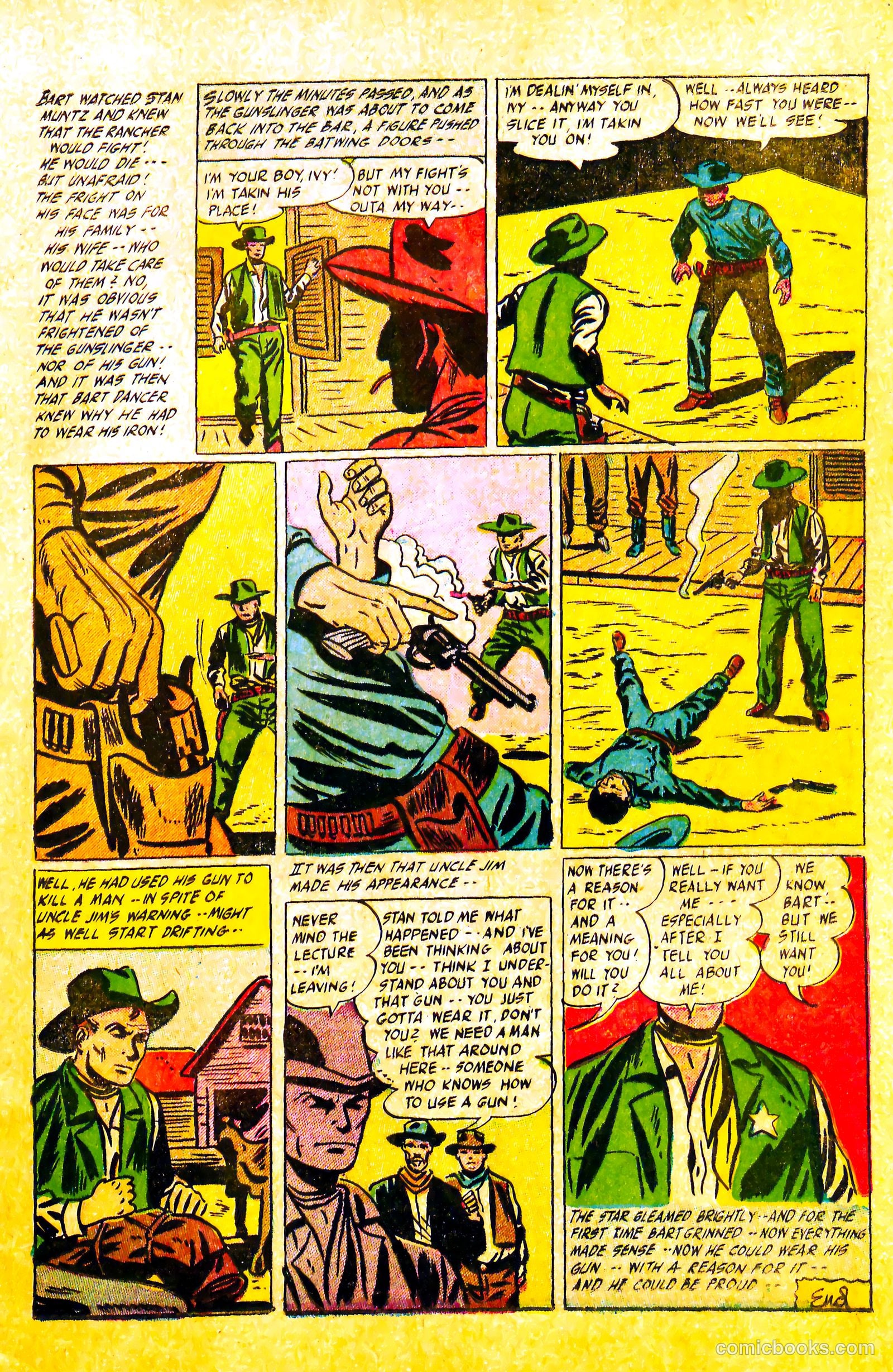 Western Rough Riders #1 (1954) — page 17 of 36