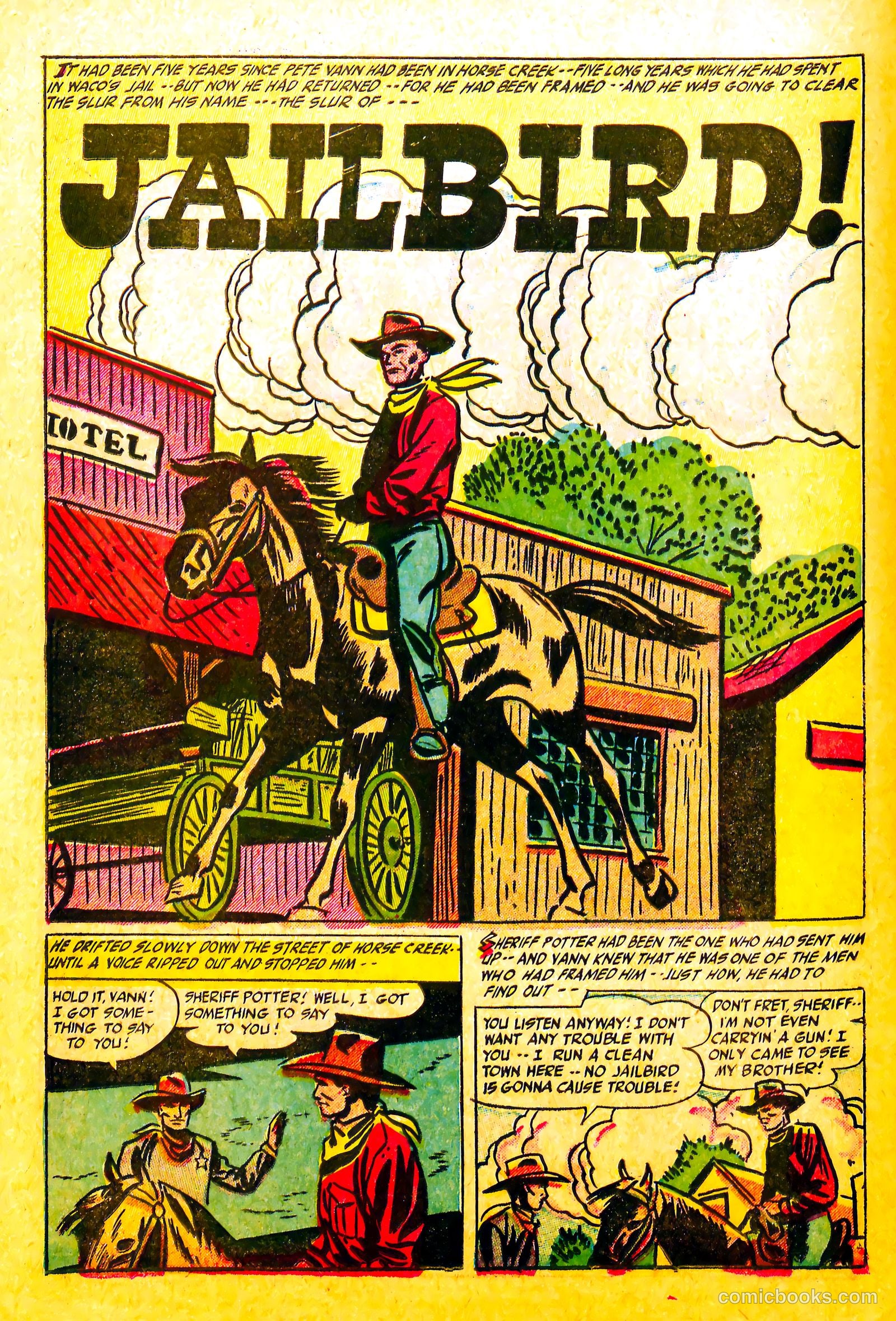 Western Rough Riders #1 (1954) — page 18 of 36