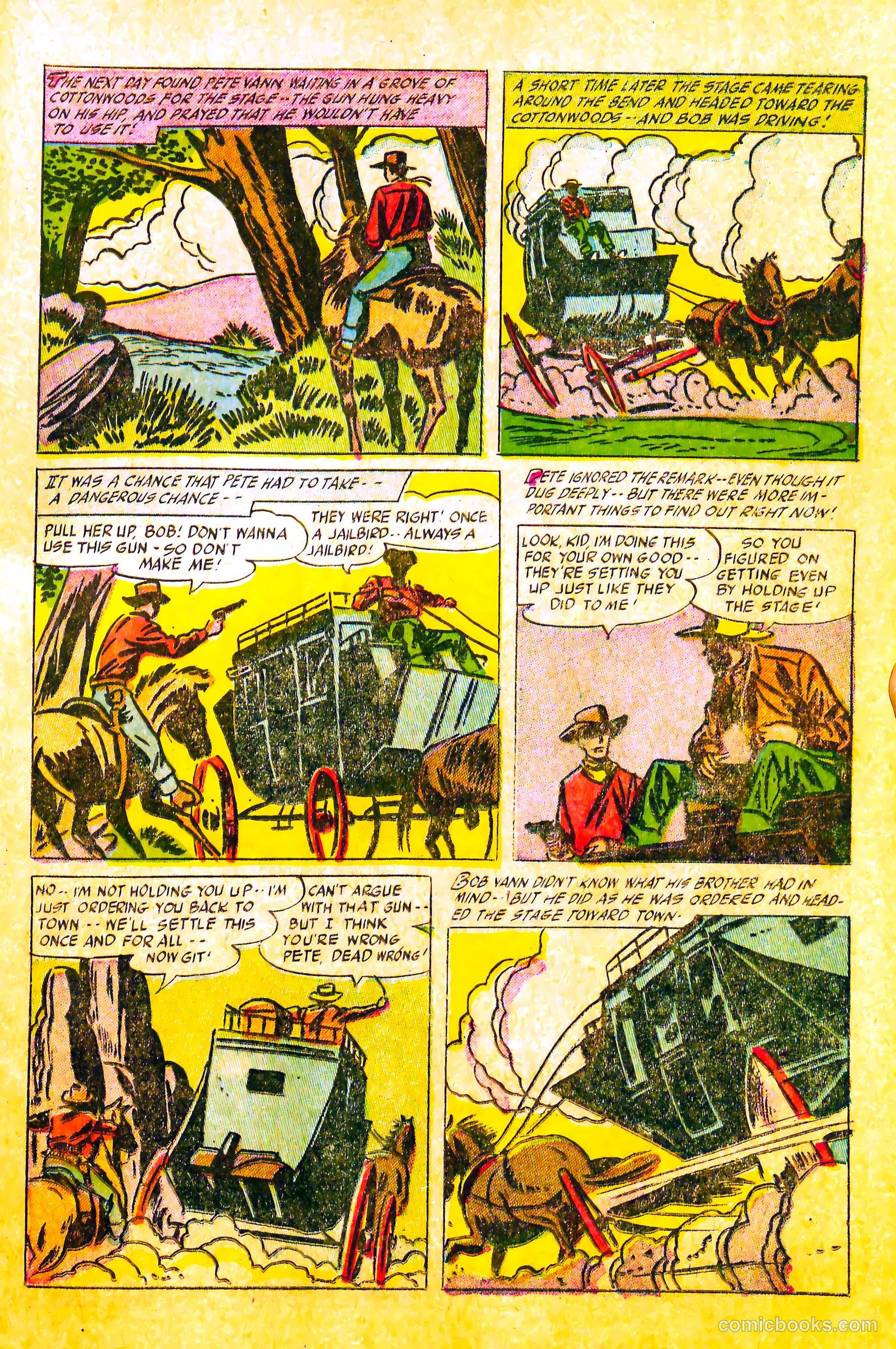 Western Rough Riders #1 (1954) — page 21 of 36