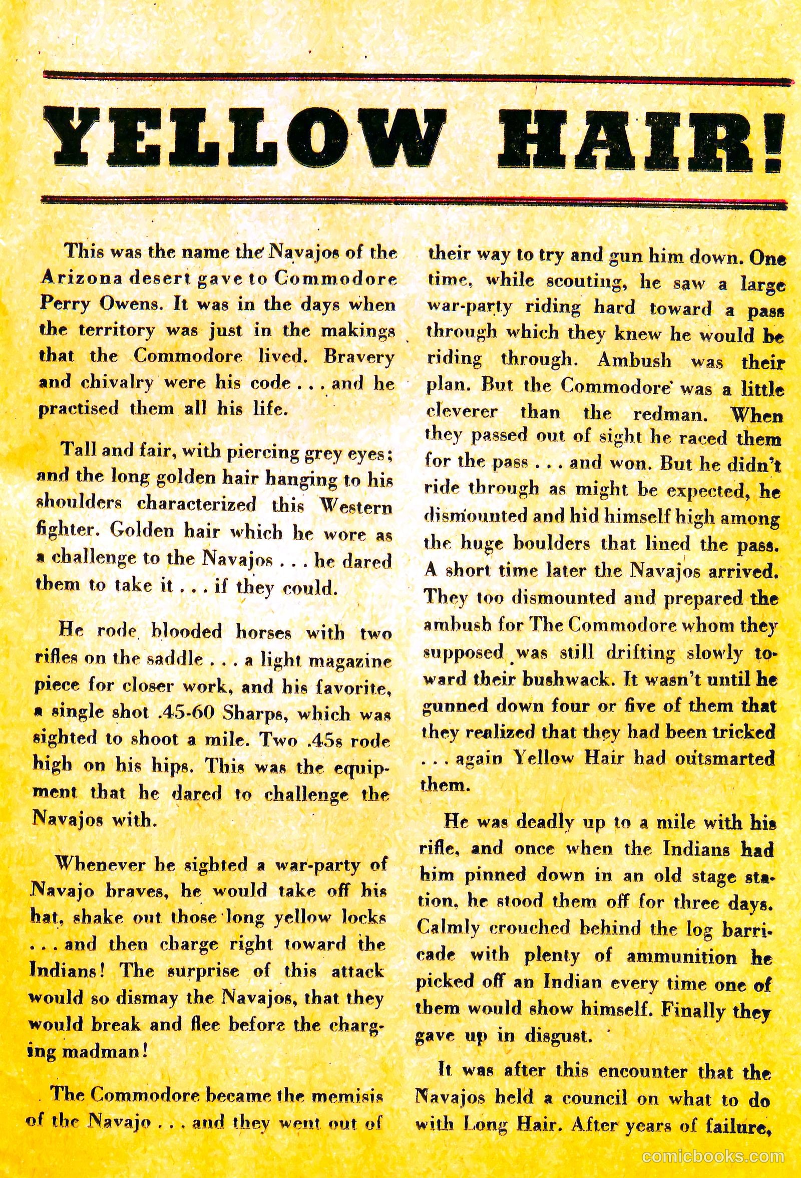 Western Rough Riders #1 (1954) — page 25 of 36