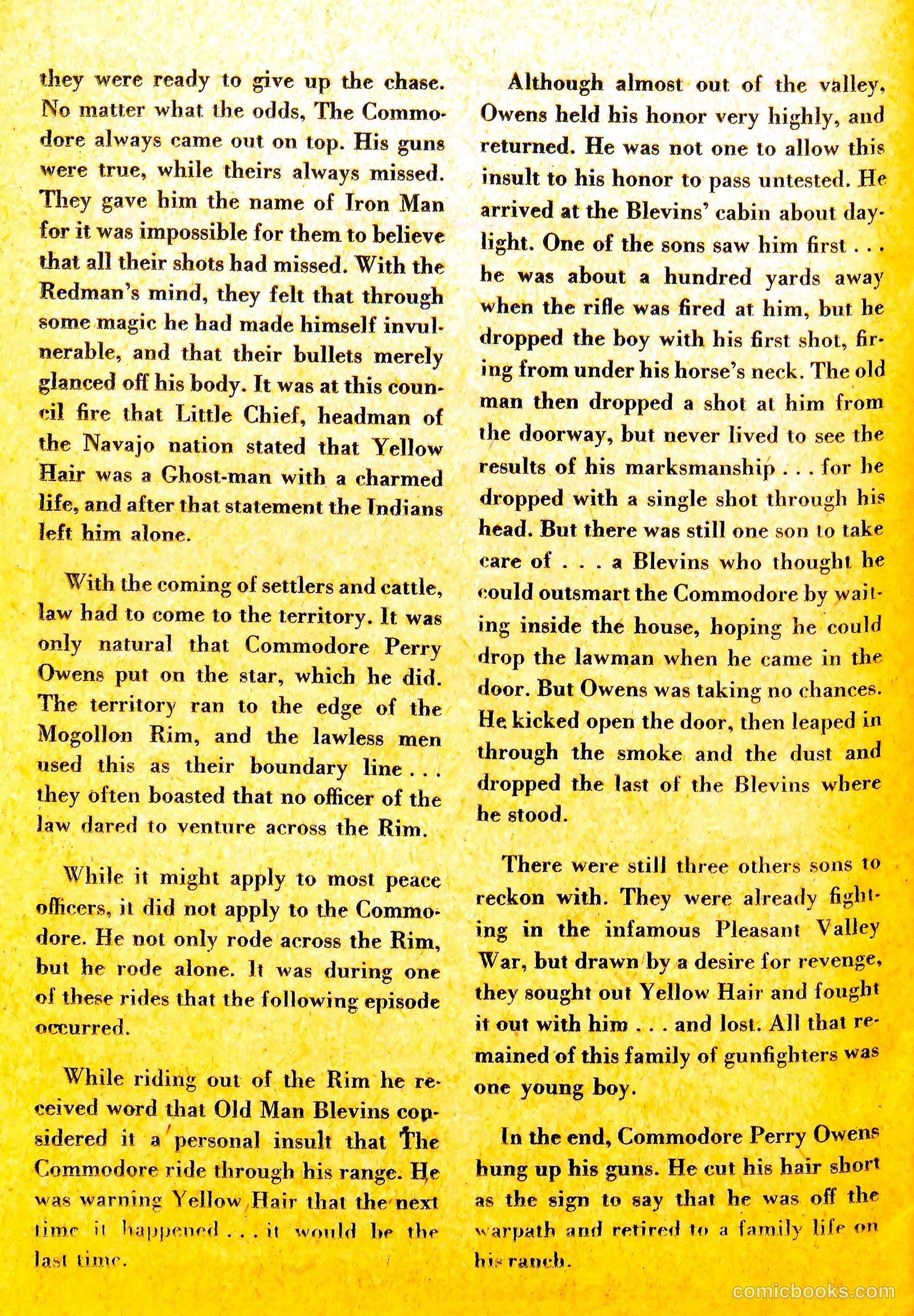 Western Rough Riders #1 (1954) — page 26 of 36