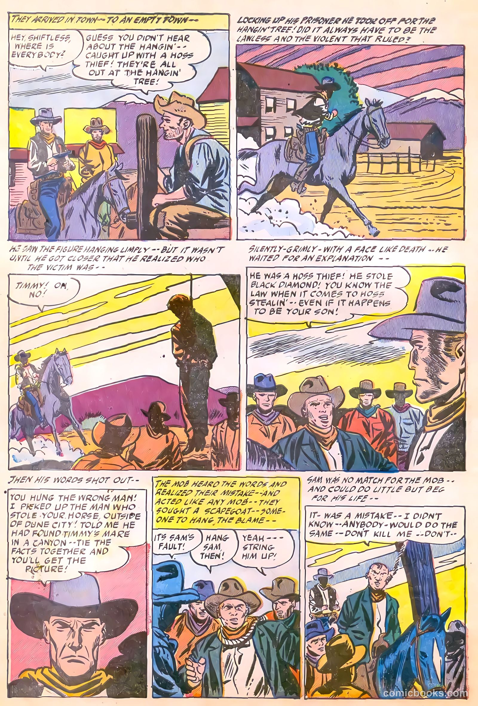 Western Rough Riders #2 (1955) — page 8 of 36