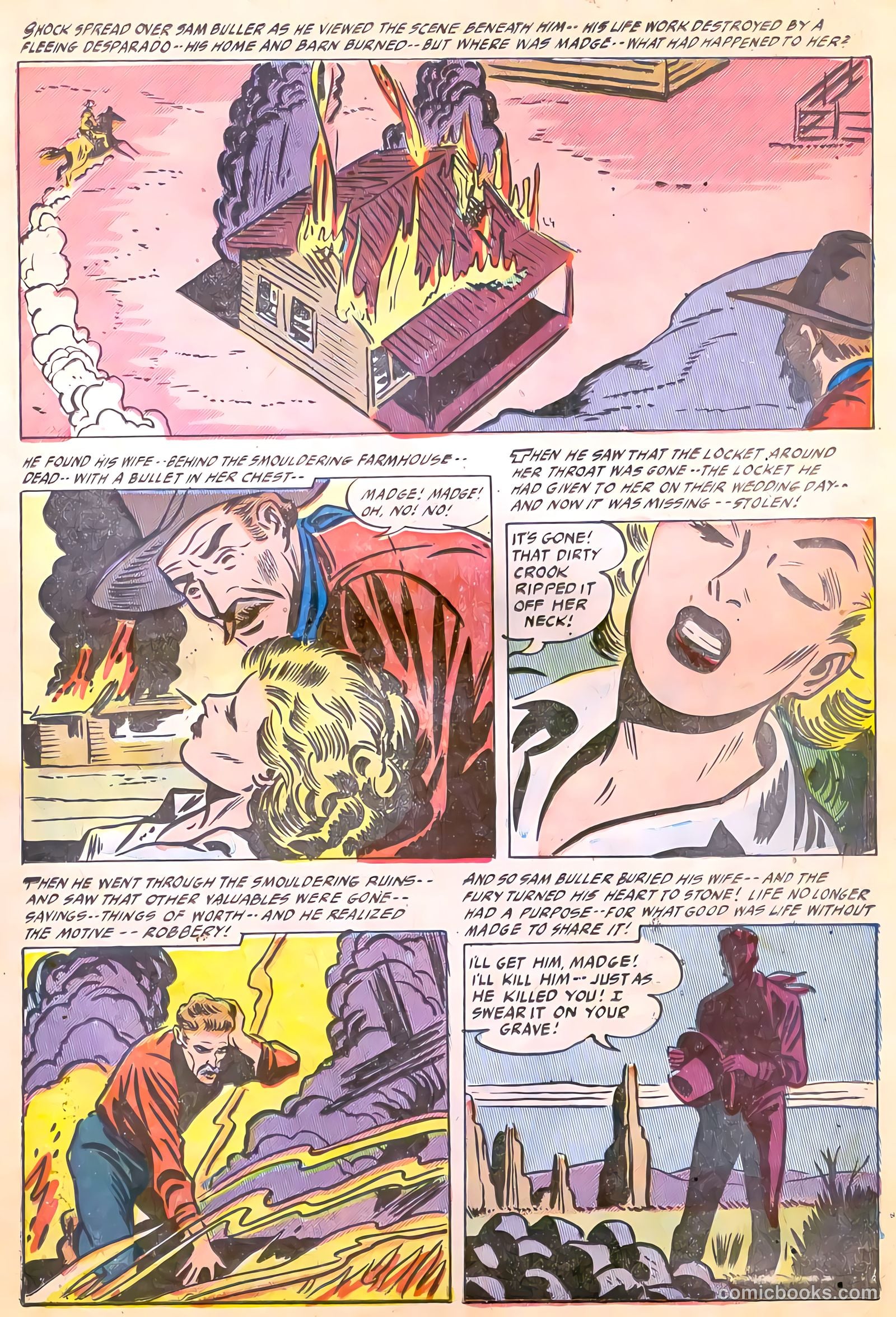 Western Rough Riders #2 (1955) — page 13 of 36