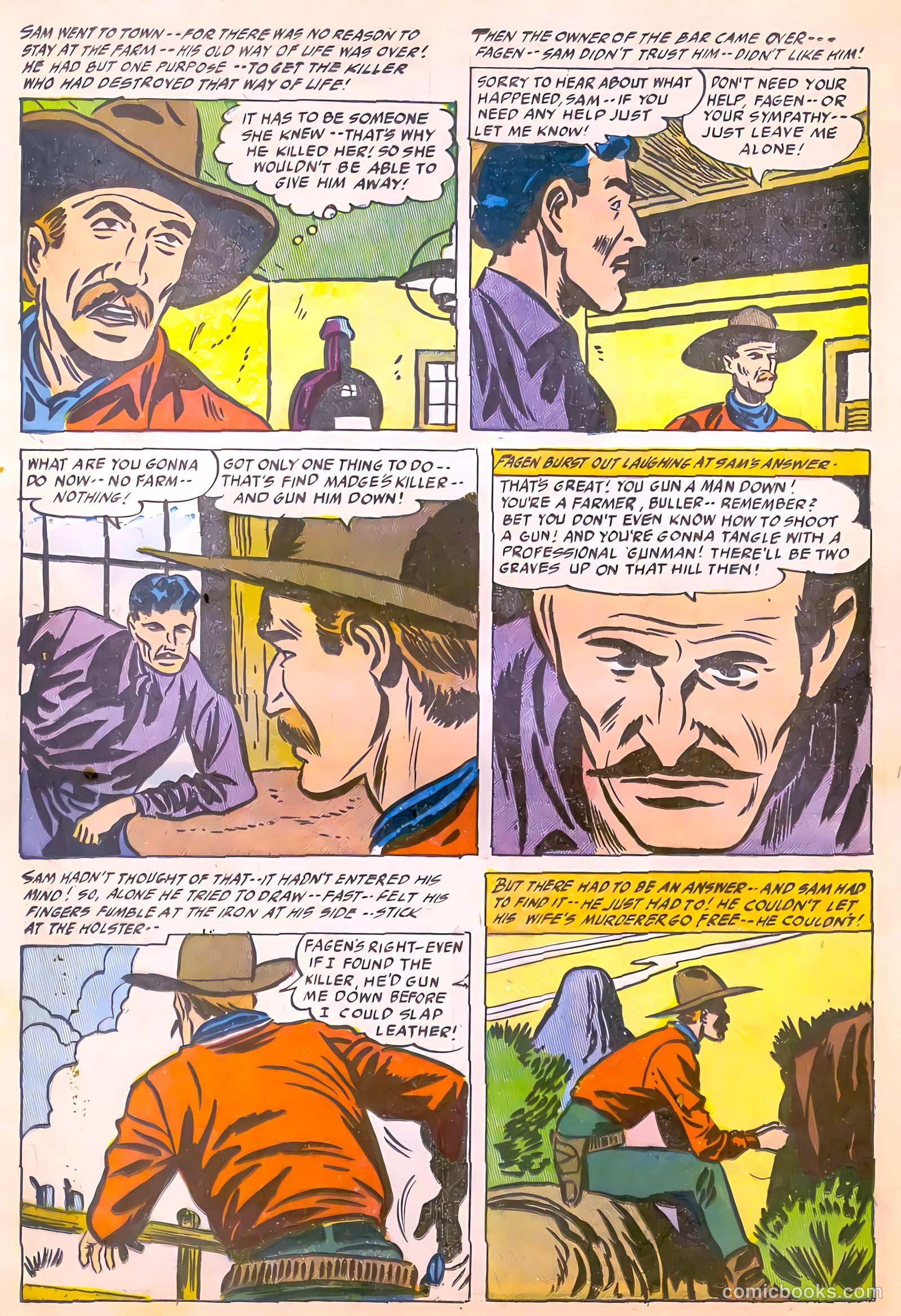 Western Rough Riders #2 (1955) — page 14 of 36