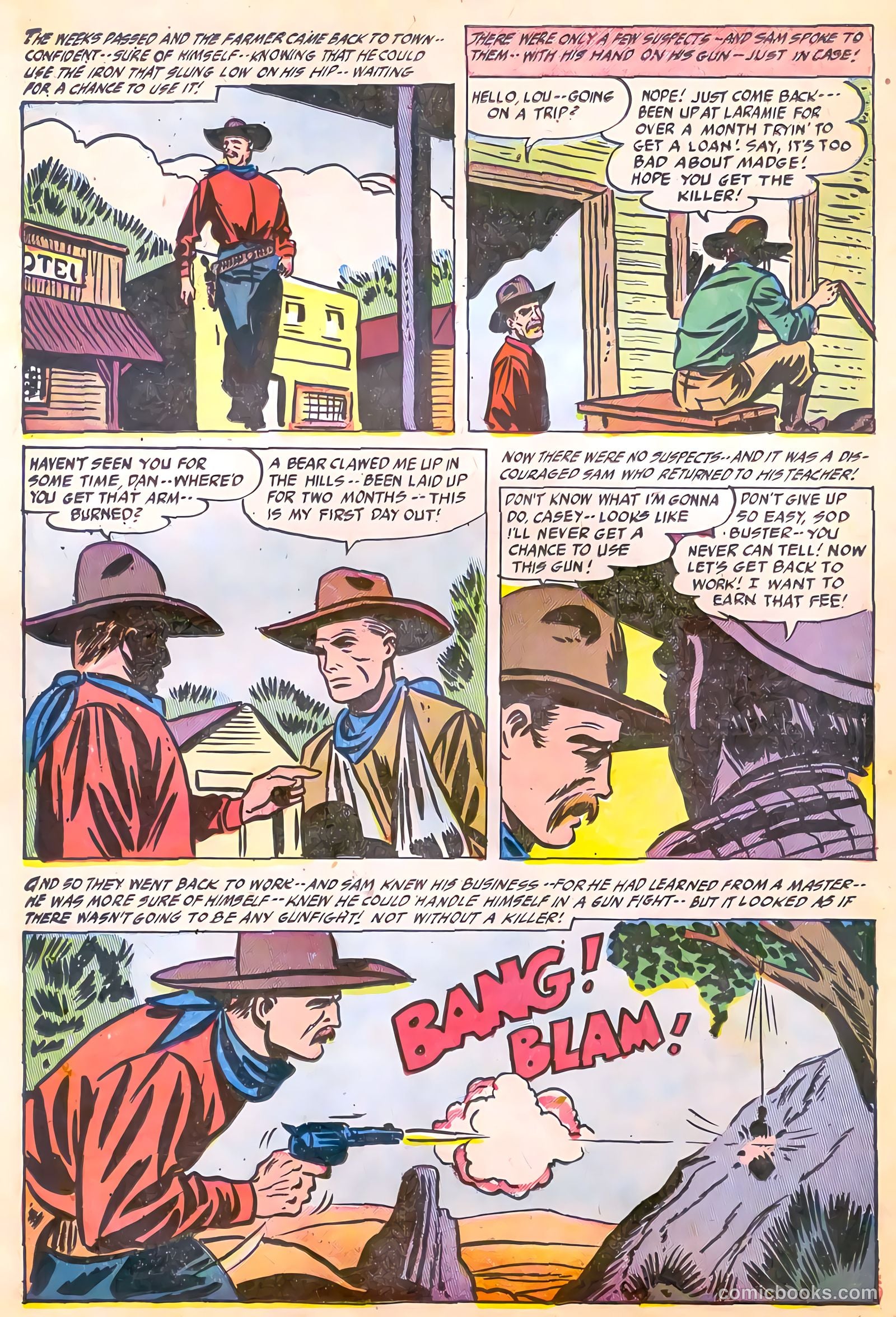 Western Rough Riders #2 (1955) — page 16 of 36