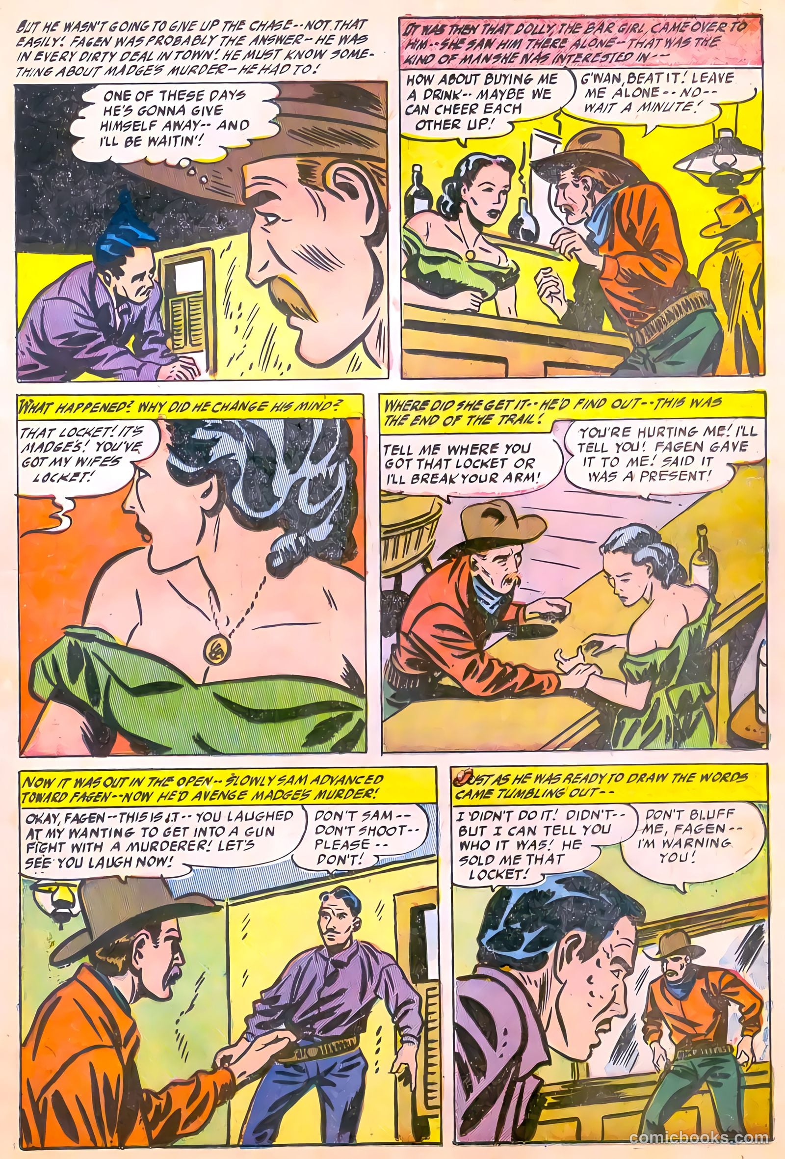 Western Rough Riders #2 (1955) — page 17 of 36
