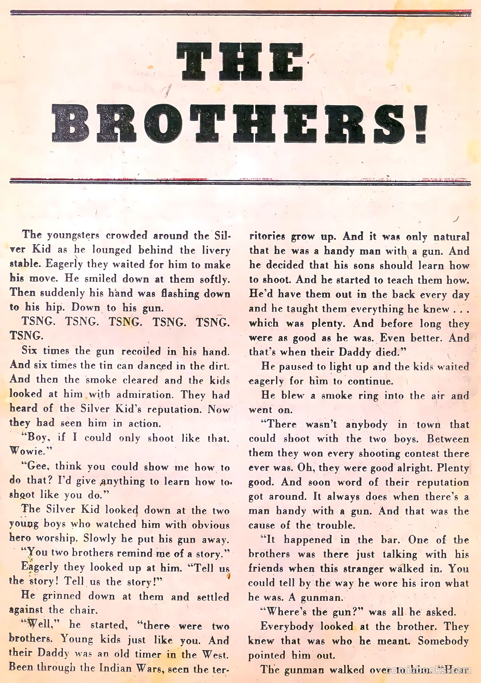 Western Rough Riders #2 (1955) — page 19 of 36