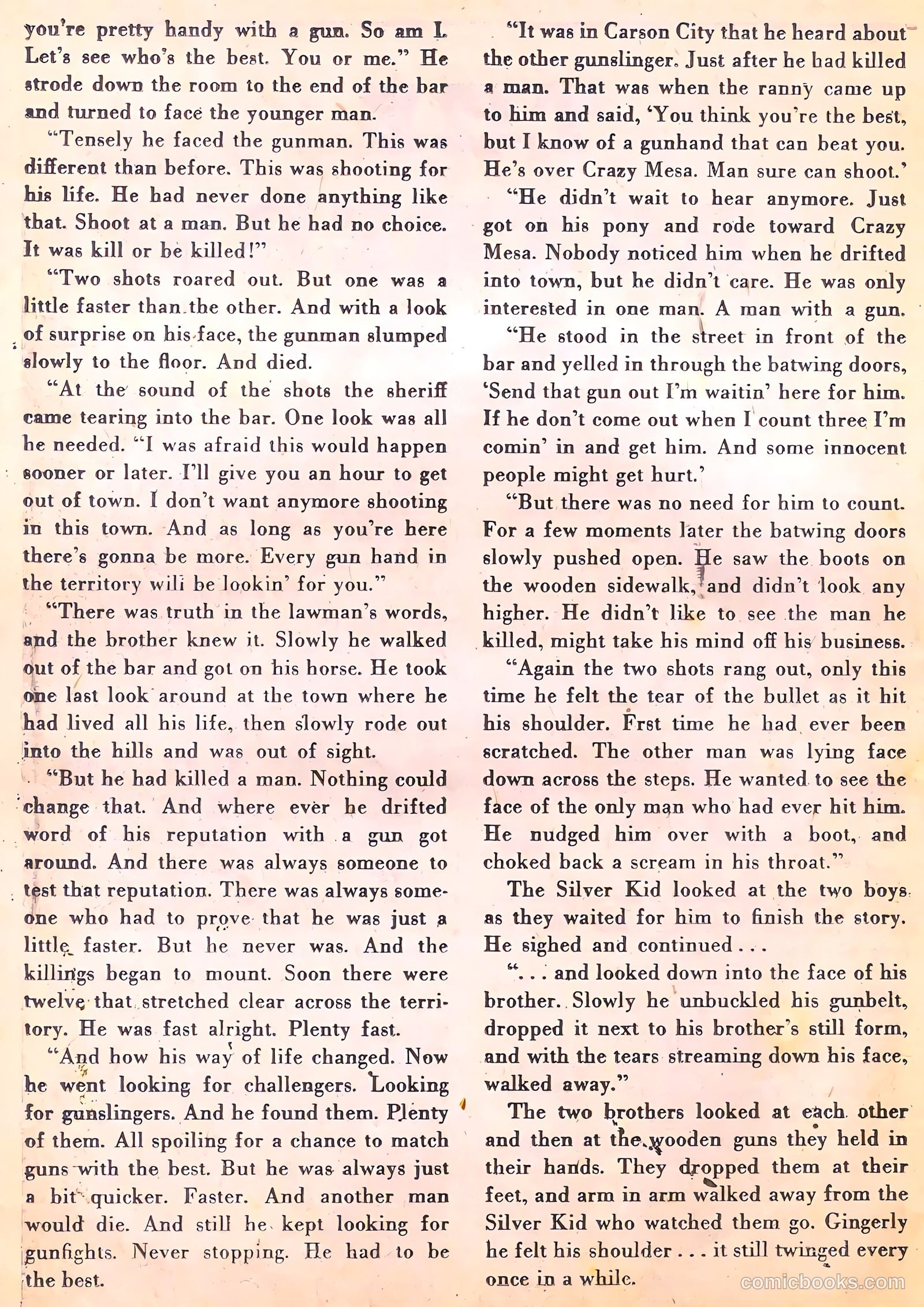 Western Rough Riders #2 (1955) — page 20 of 36