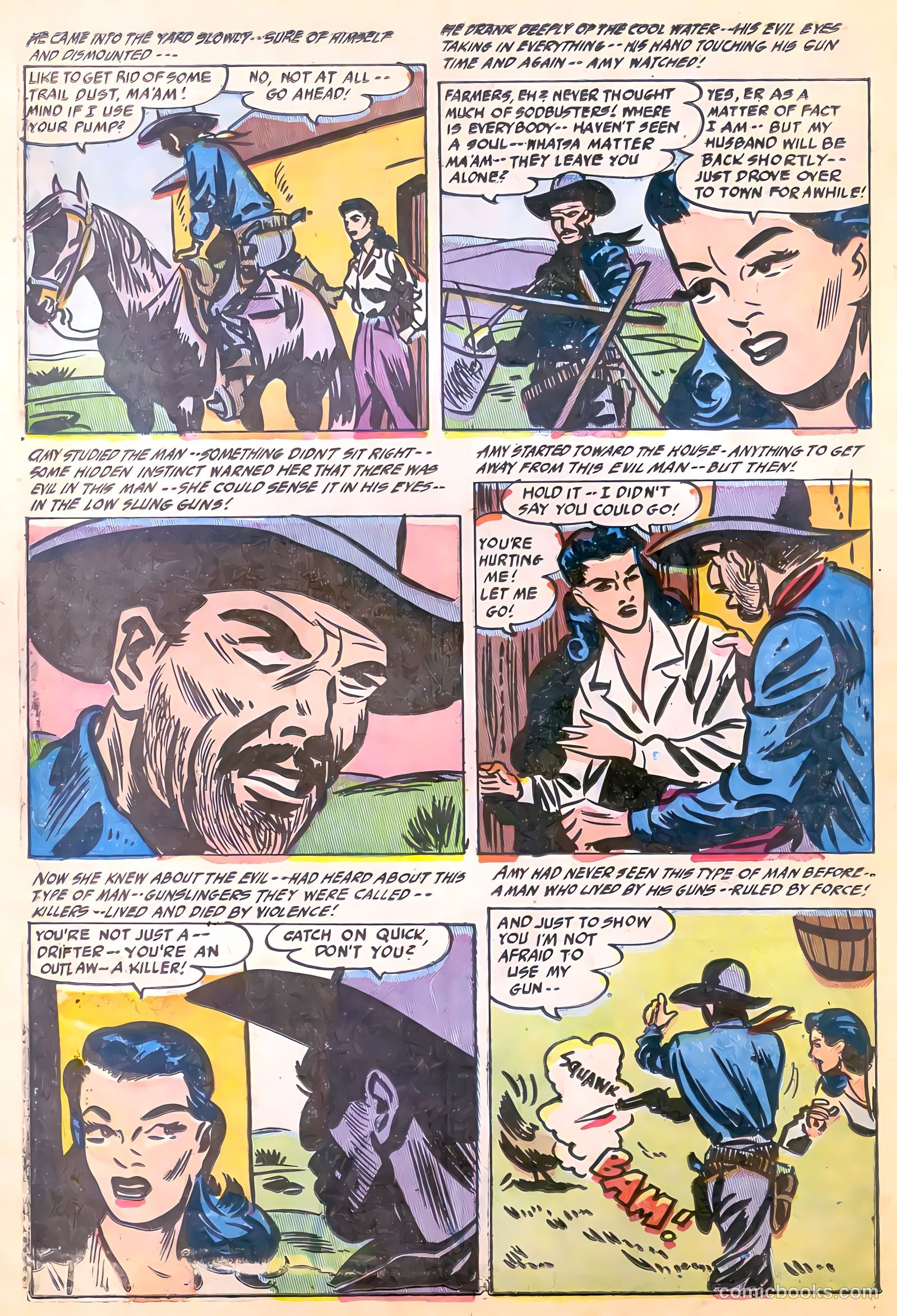 Western Rough Riders #2 (1955) — page 24 of 36