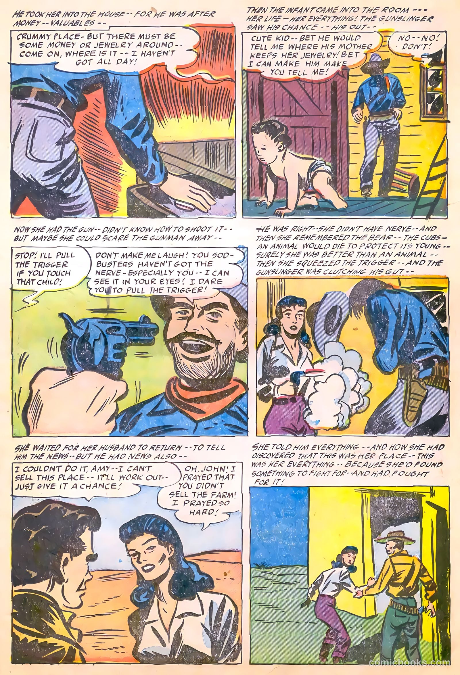 Western Rough Riders #2 (1955) — page 25 of 36
