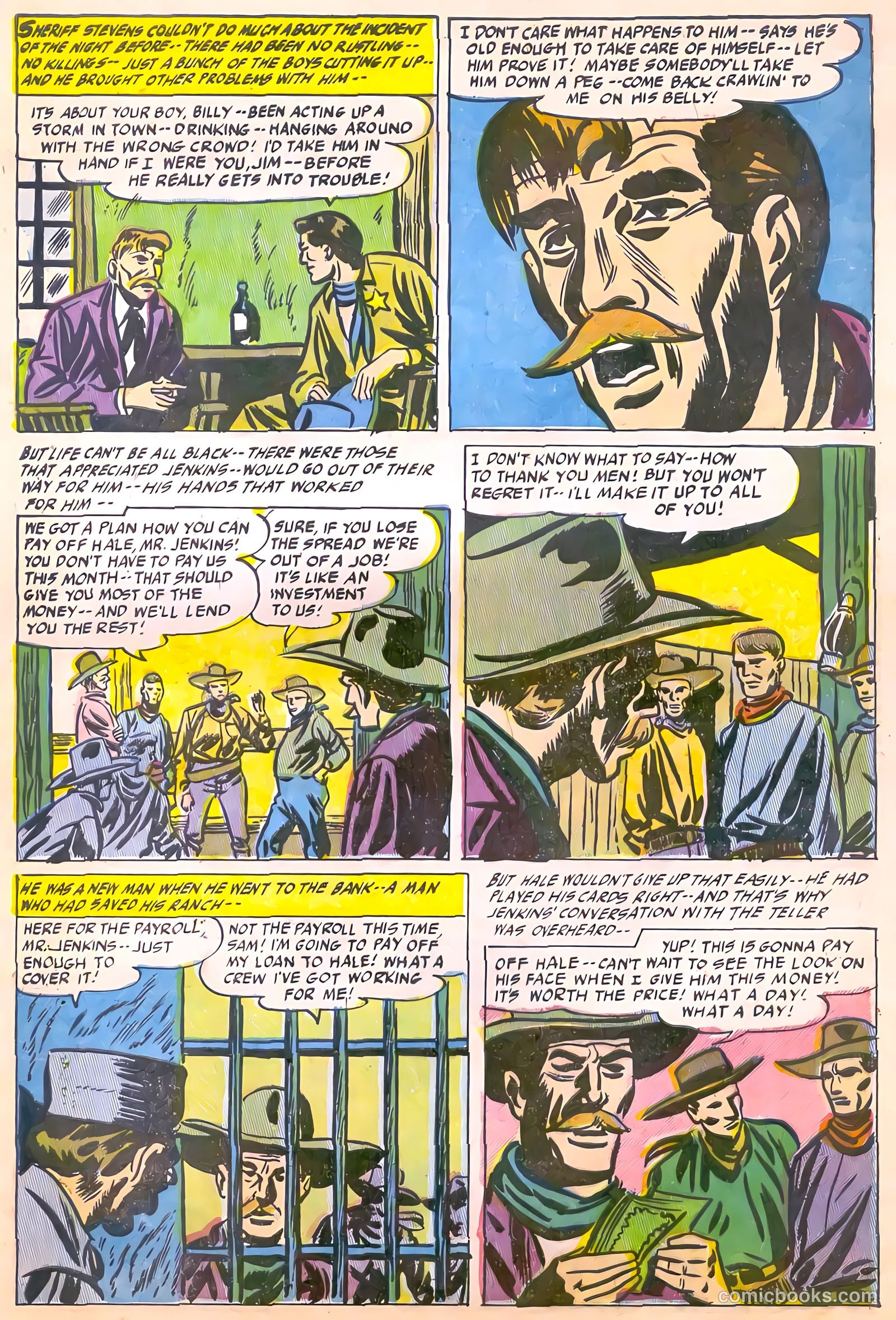 Western Rough Riders #2 (1955) — page 31 of 36