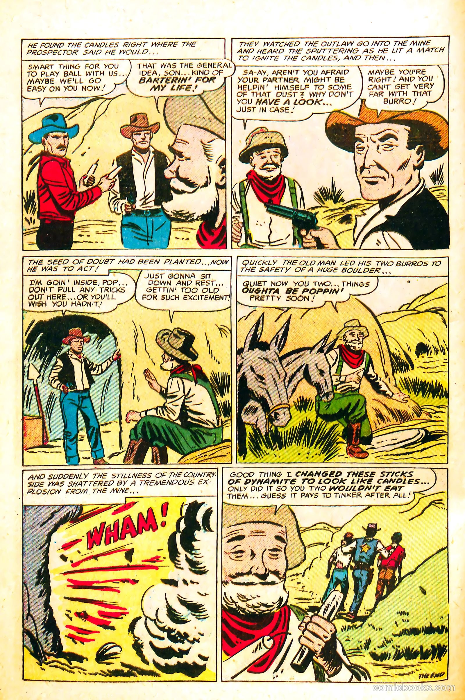 Western Rough Riders #4 (1955) — page 6 of 36
