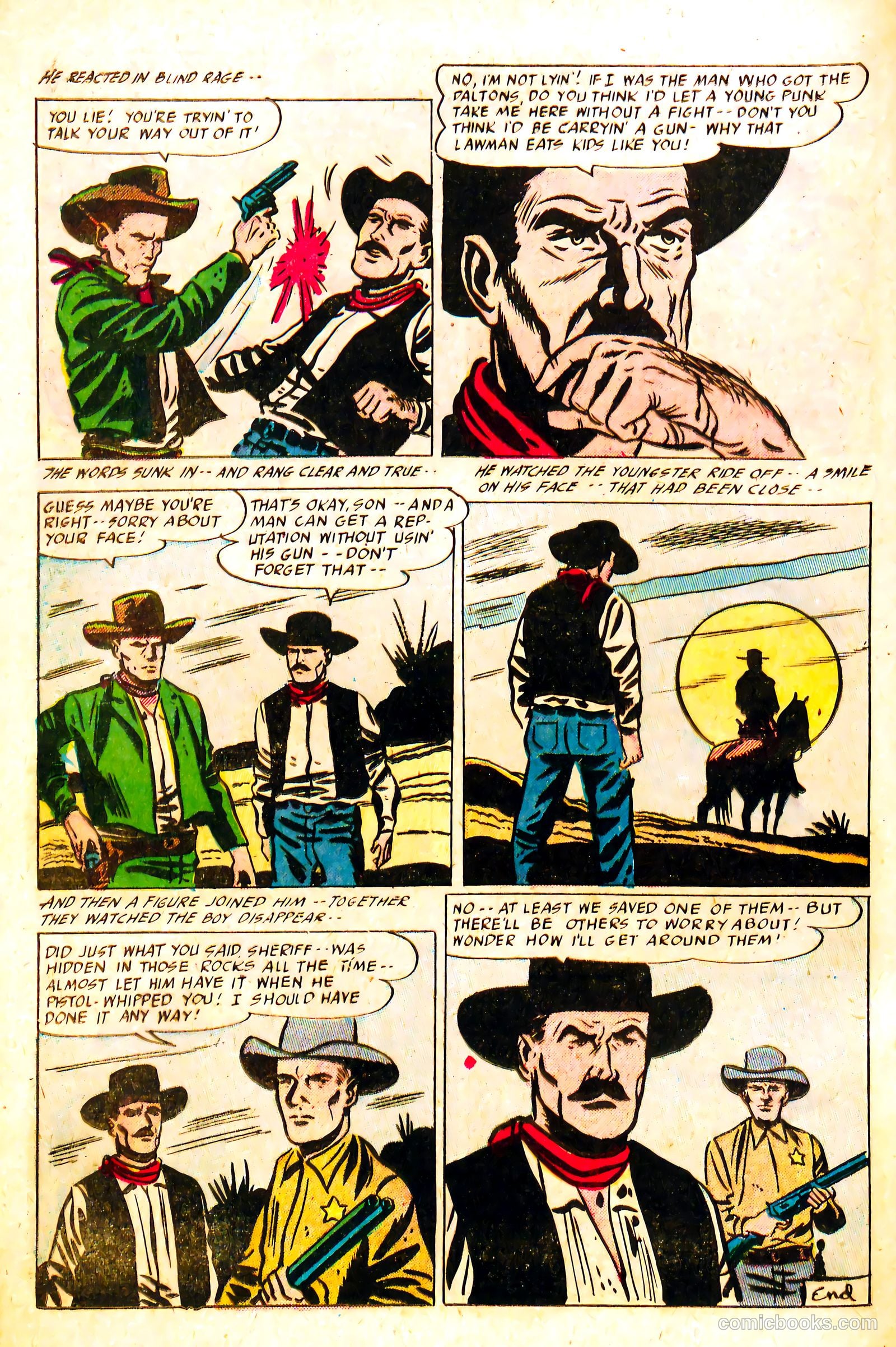 Western Rough Riders #4 (1955) — page 12 of 36
