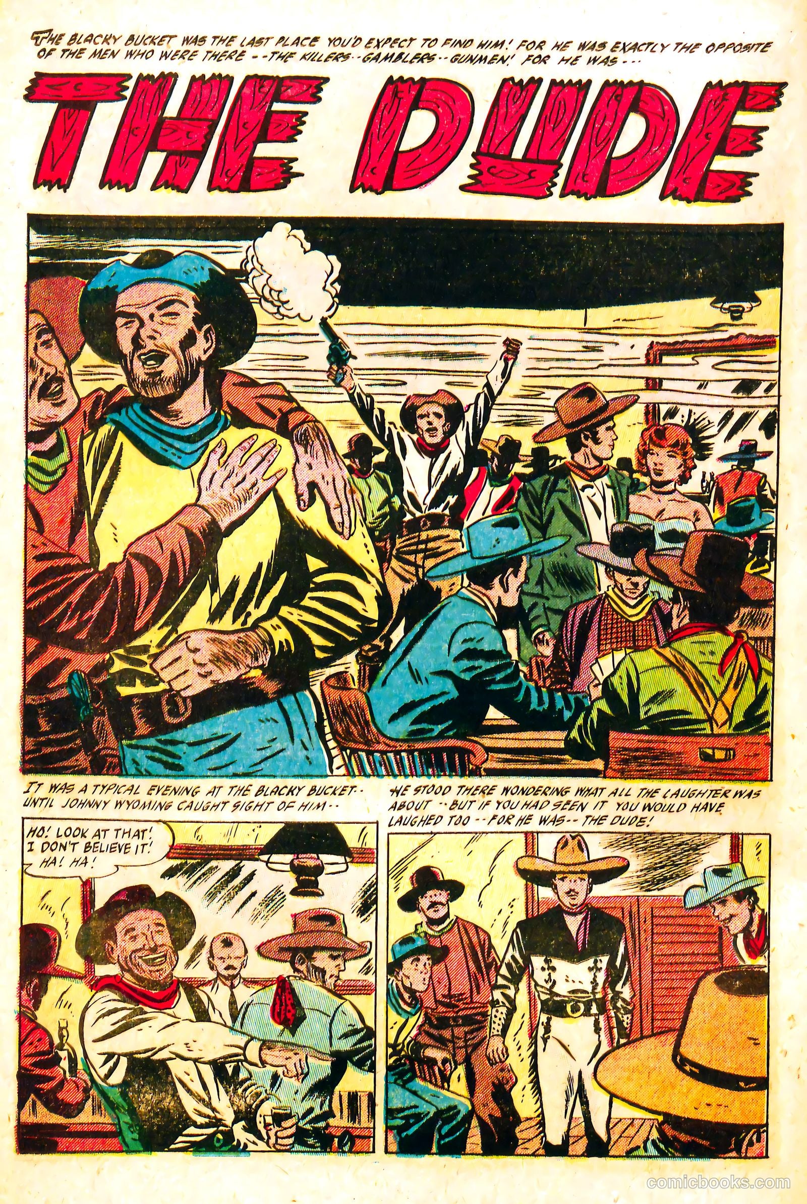 Western Rough Riders #4 (1955) — page 14 of 36