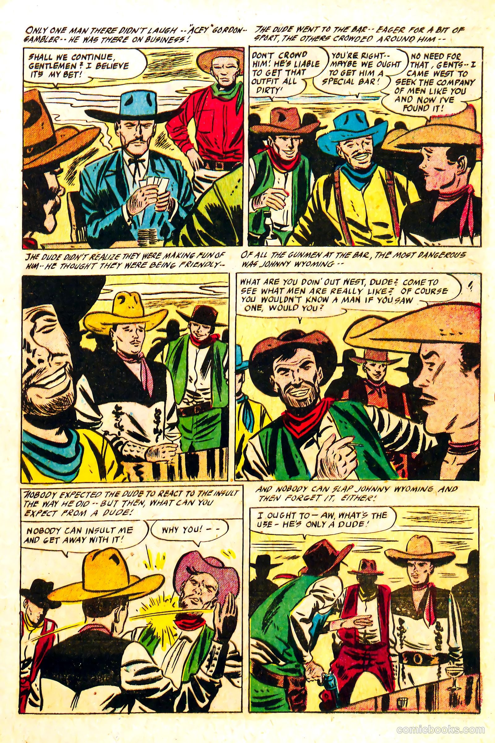 Western Rough Riders #4 (1955) — page 15 of 36