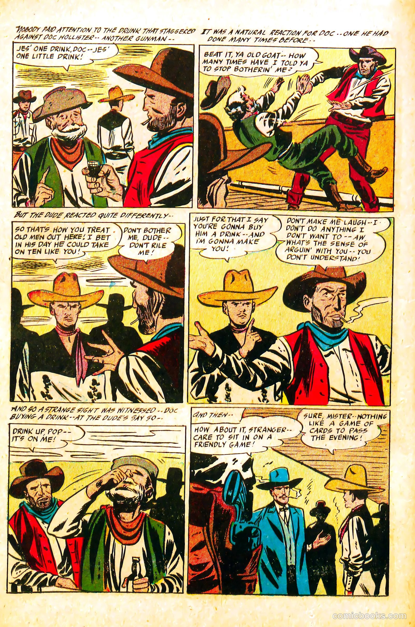 Western Rough Riders #4 (1955) — page 16 of 36