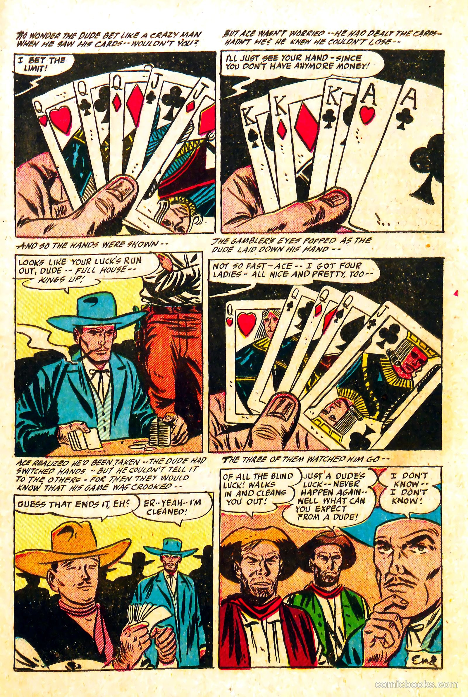 Western Rough Riders #4 (1955) — page 19 of 36