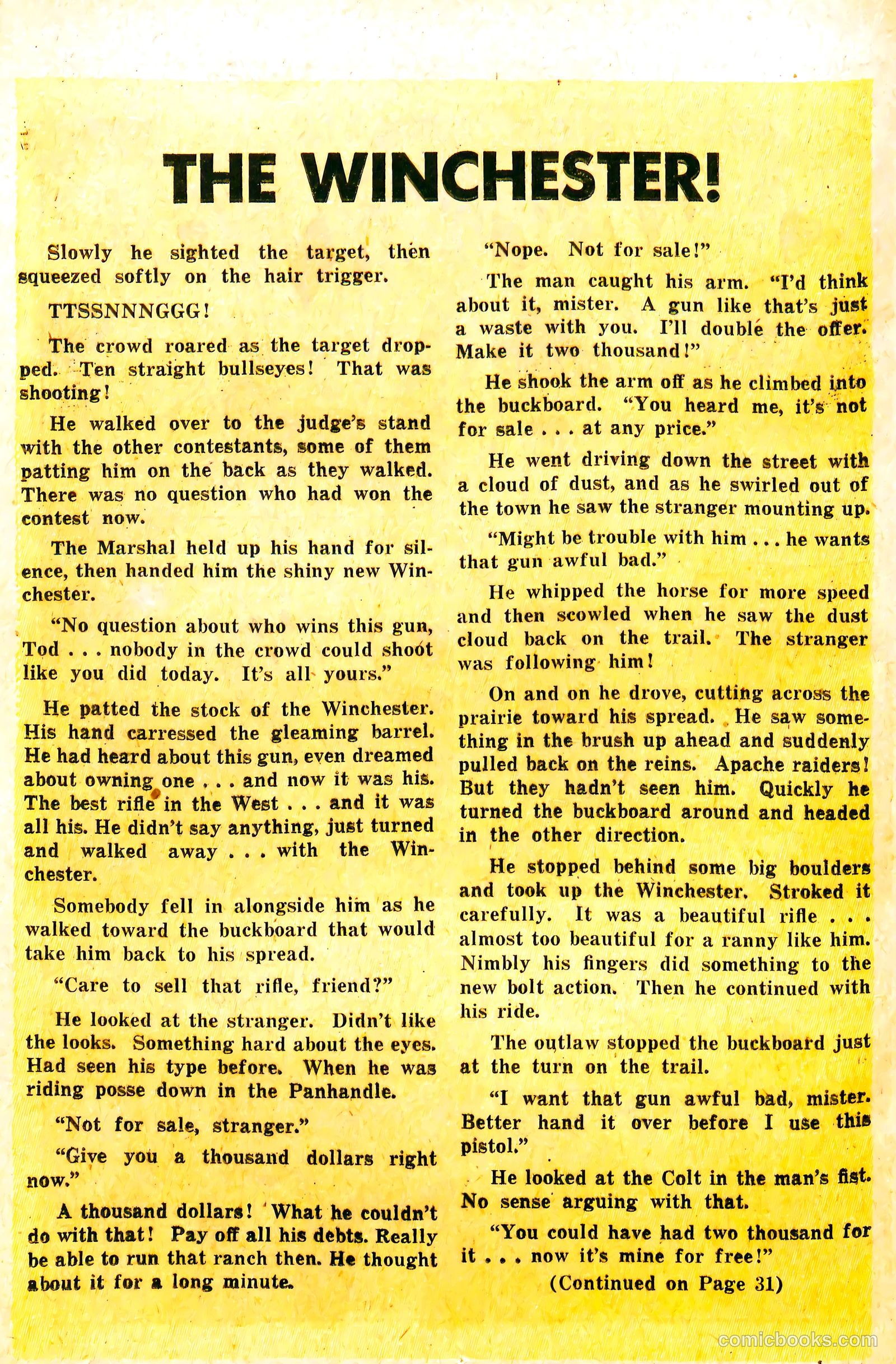 Western Rough Riders #4 (1955) — page 20 of 36