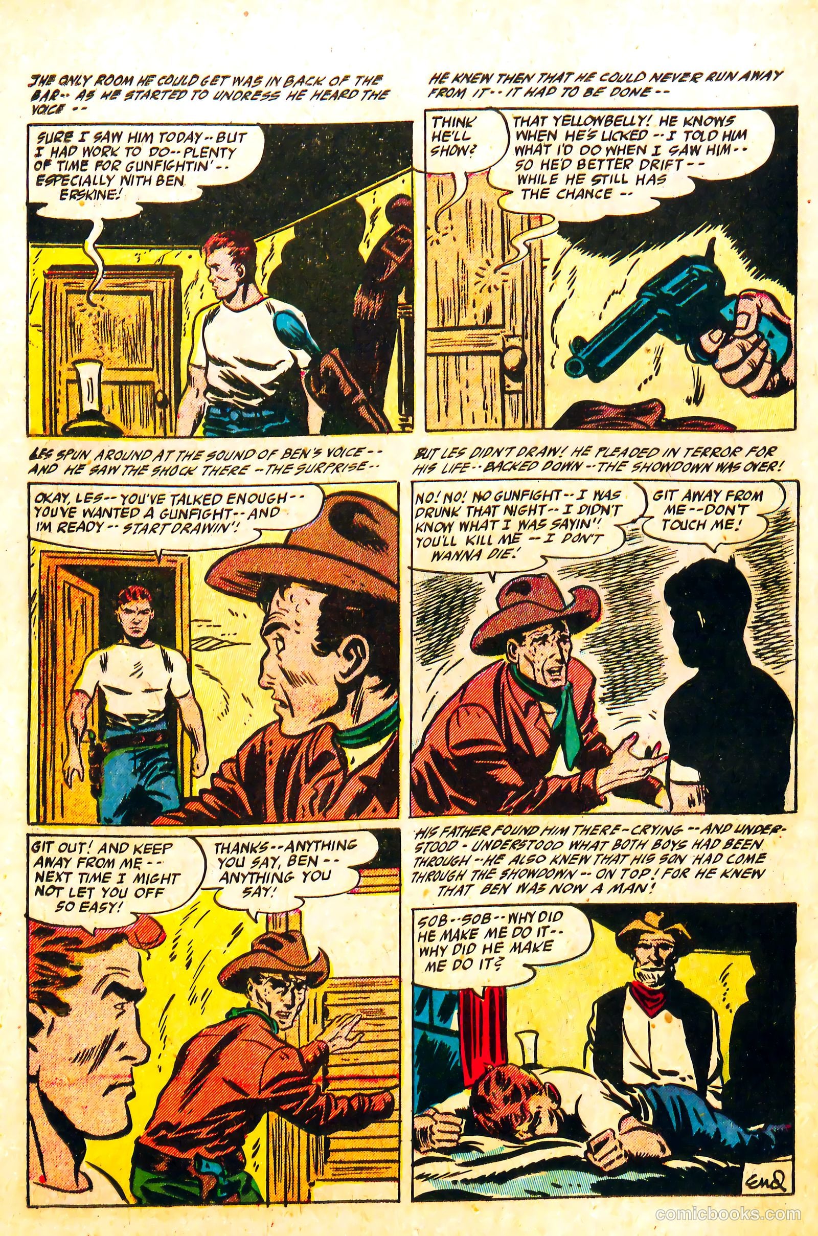 Western Rough Riders #4 (1955) — page 26 of 36
