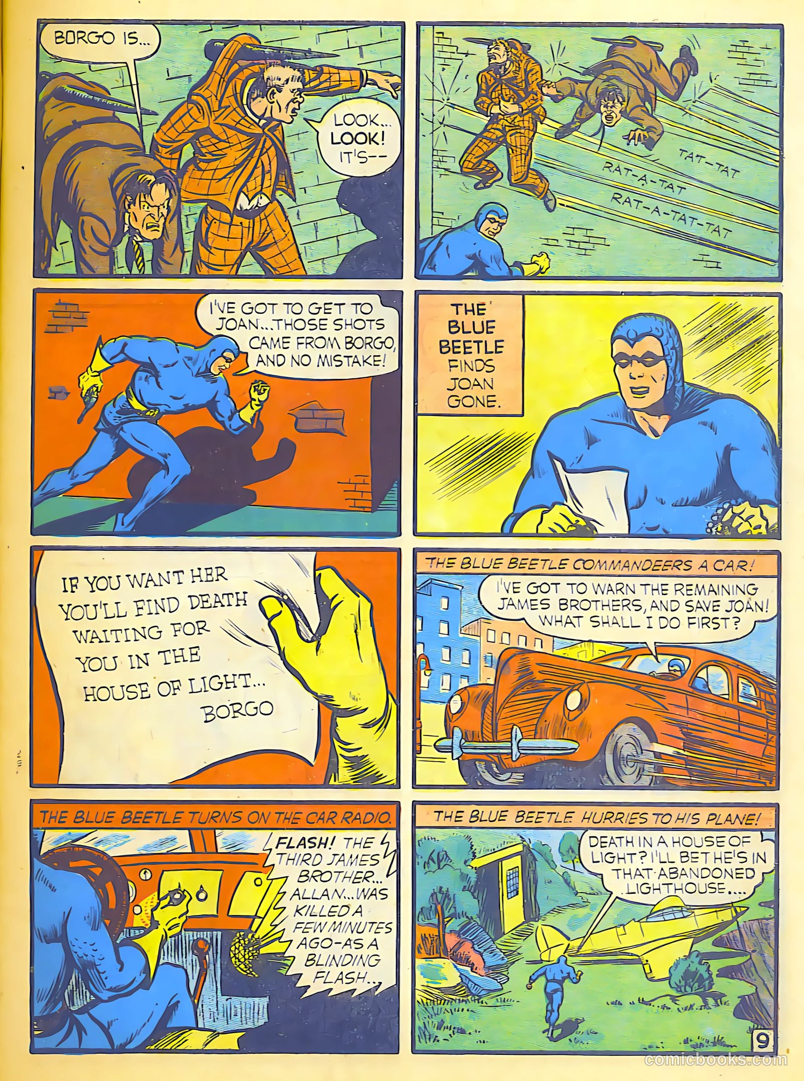 Big 3 #1 (1940) — page 11 of 68