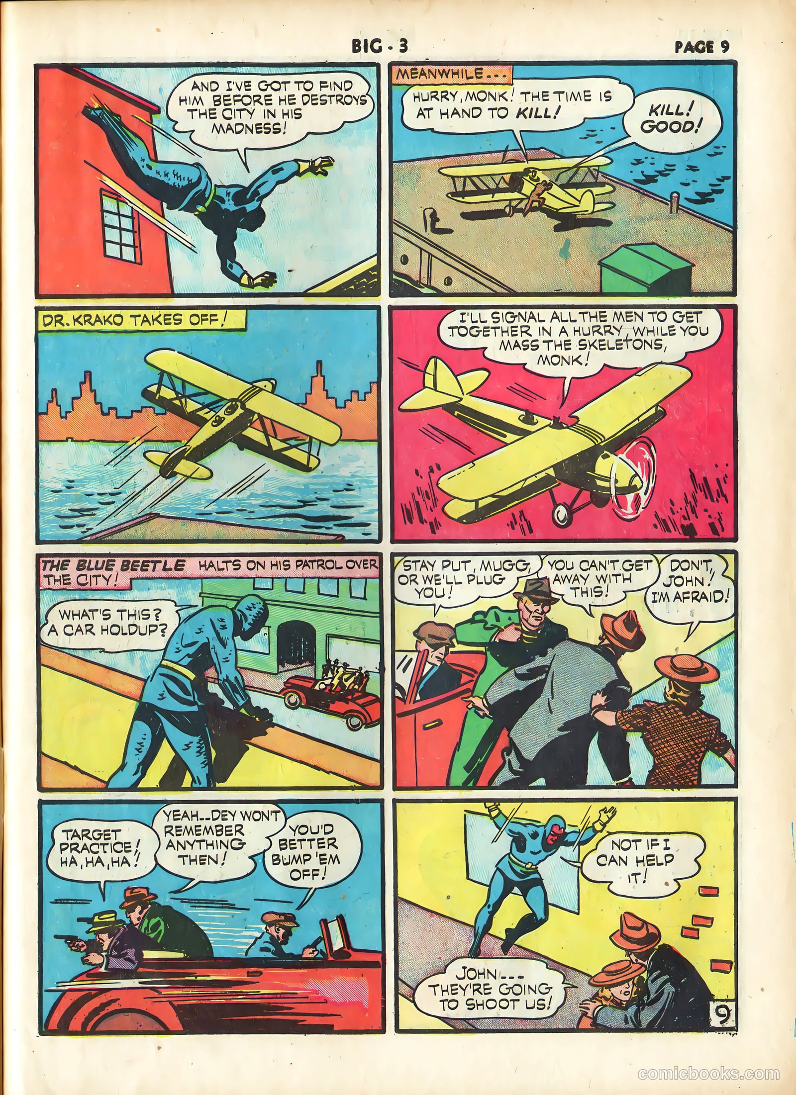Big 3 #3 (1941) — page 12 of 68