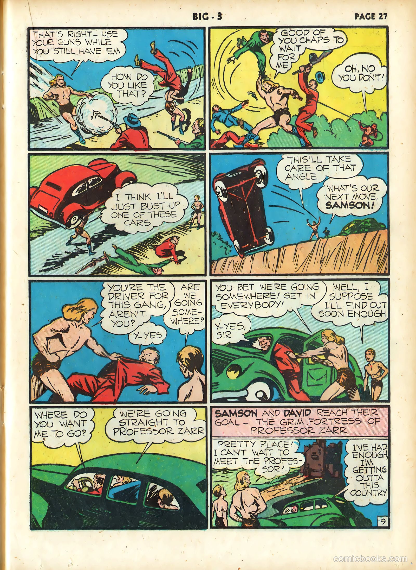 Big 3 #3 (1941) — page 30 of 68