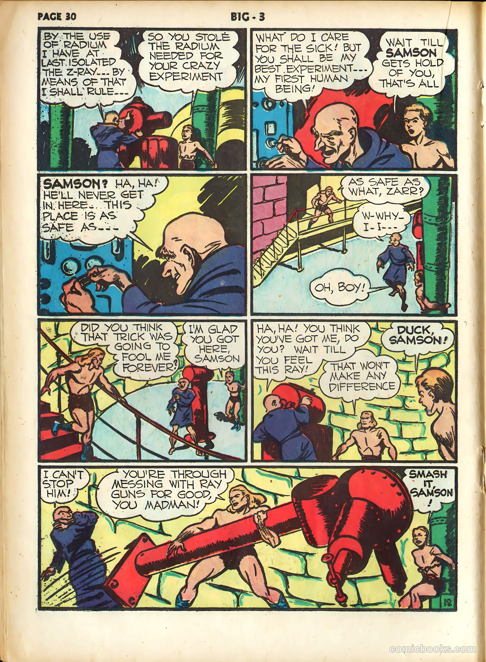 Big 3 #3 (1941) — page 33 of 68