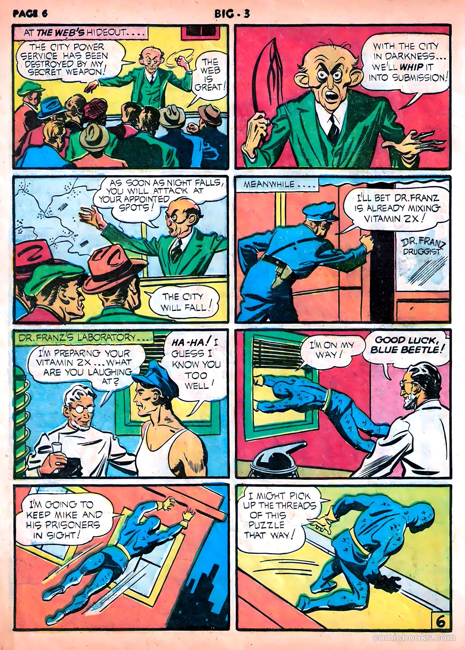 Big 3 #4 (1941) — page 8 of 68