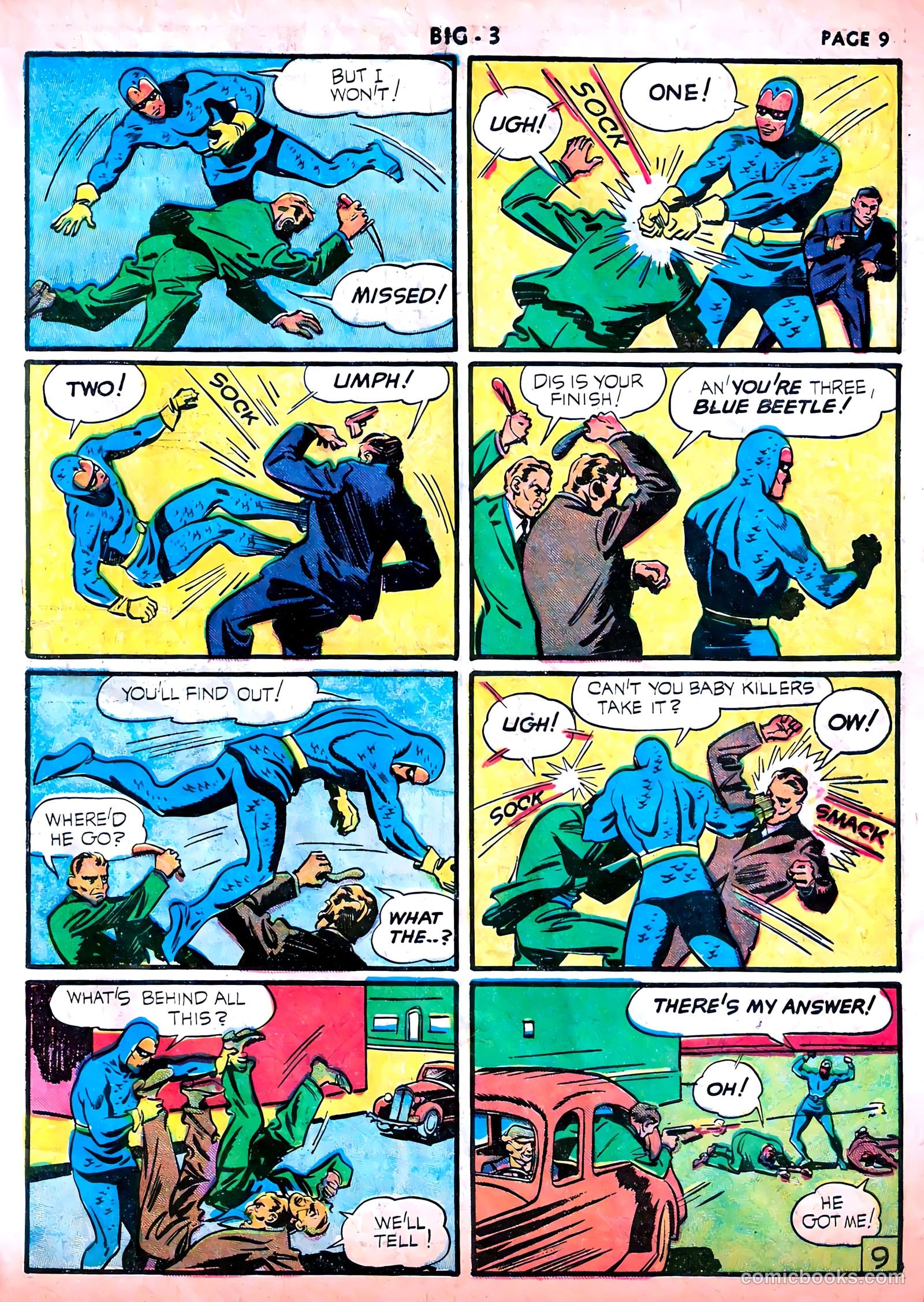 Big 3 #4 (1941) — page 11 of 68