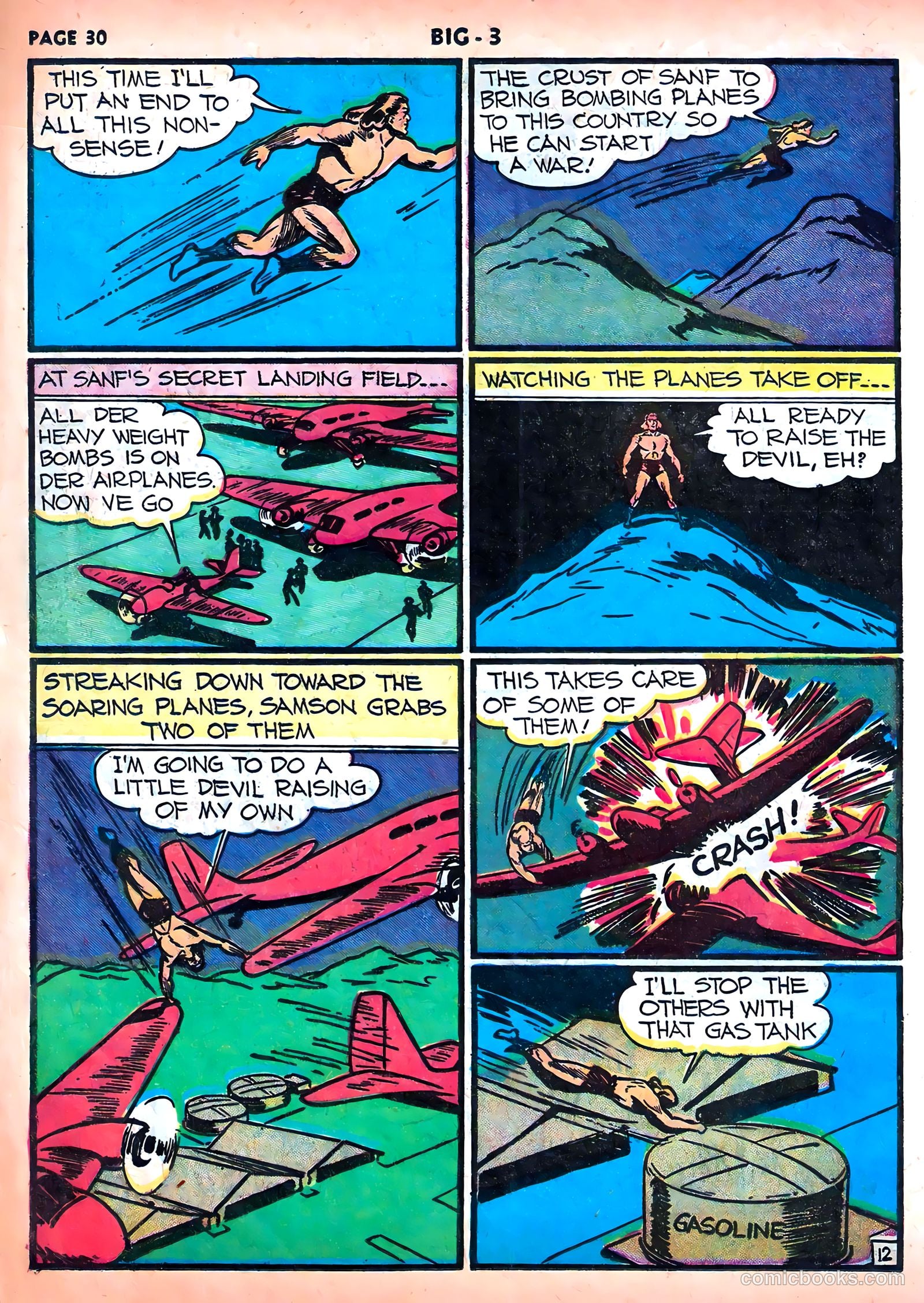 Big 3 #4 (1941) — page 32 of 68