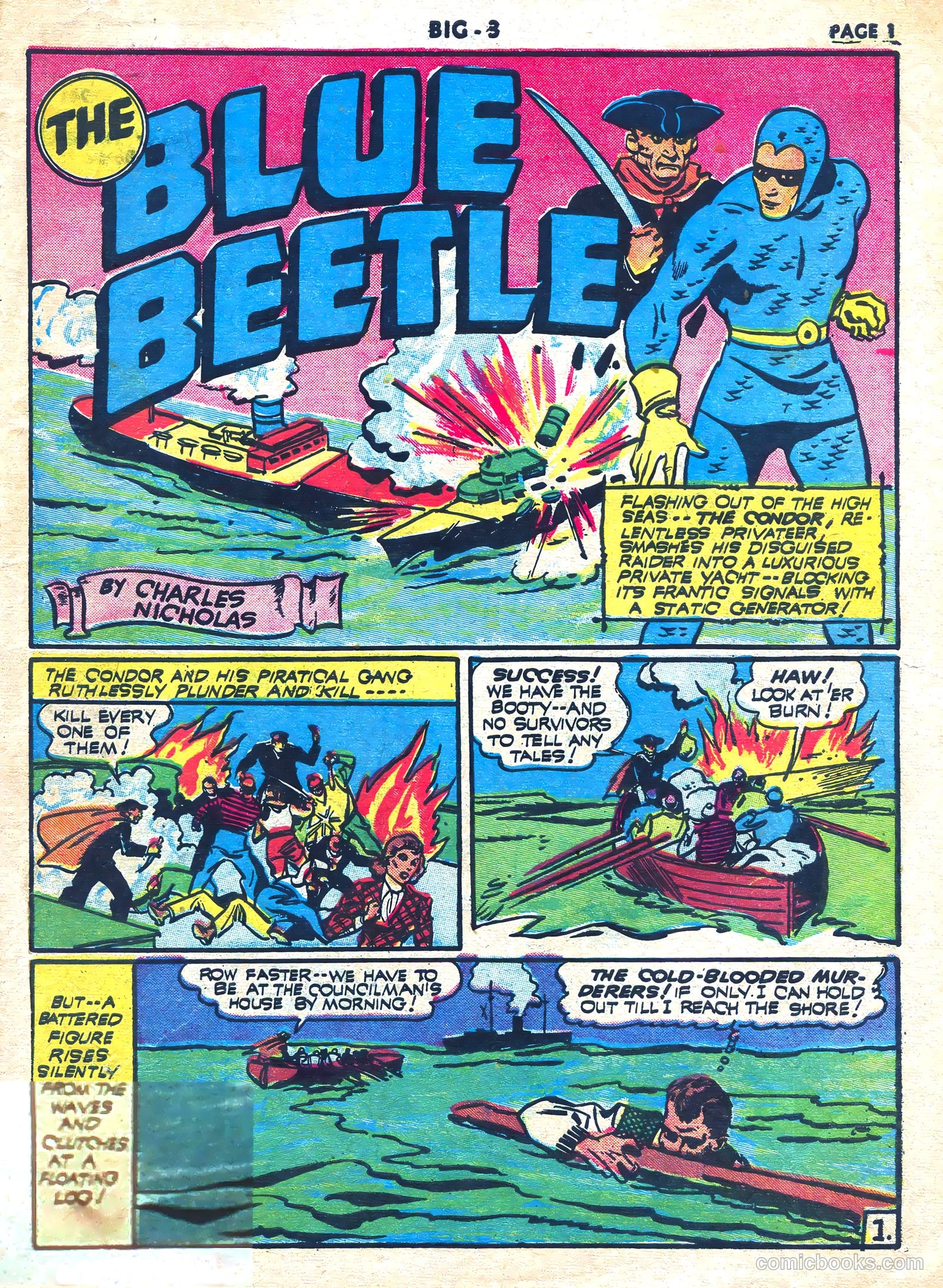 Big 3 #5 (1941) — page 3 of 68