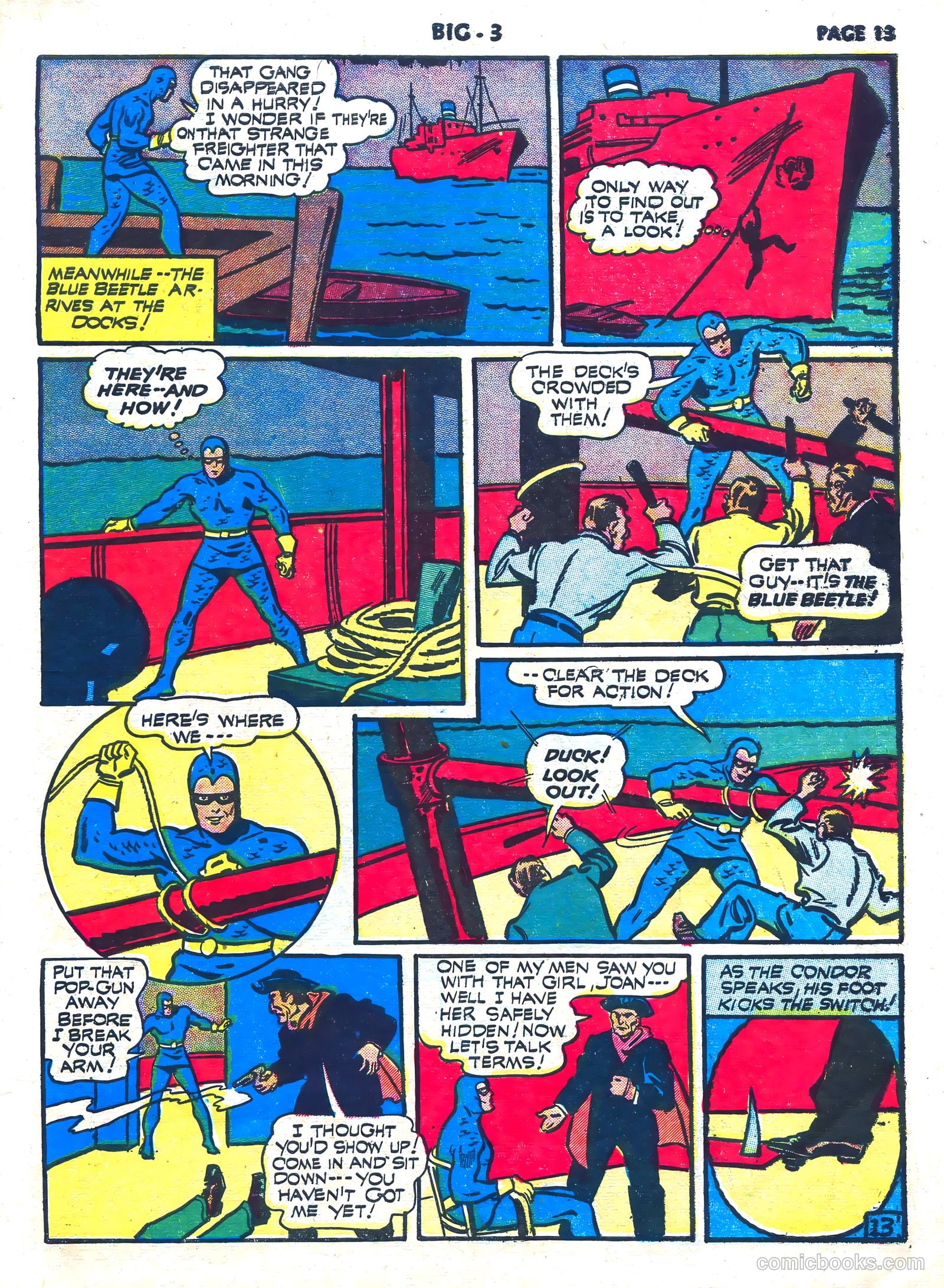 Big 3 #5 (1941) — page 15 of 68