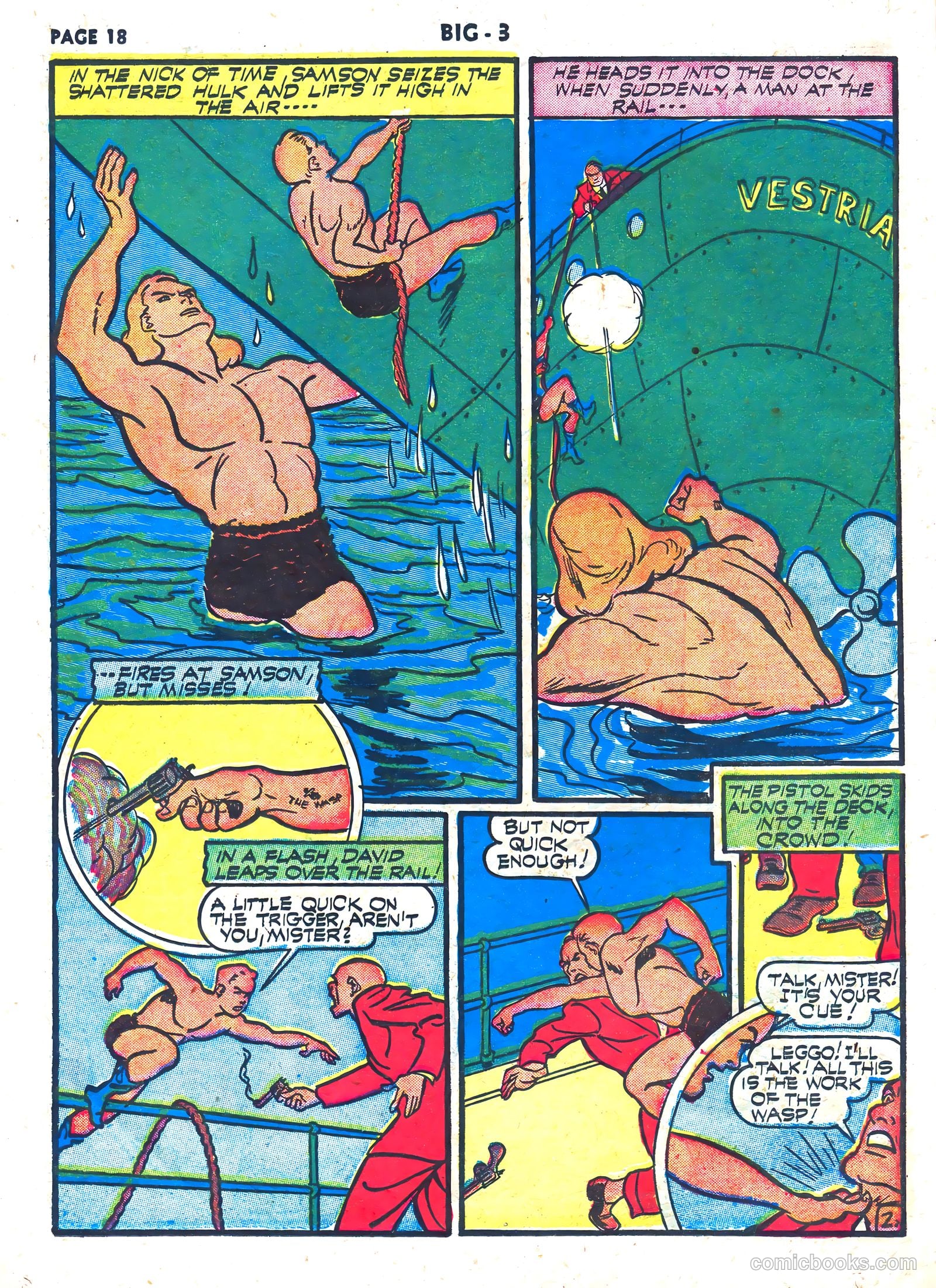 Big 3 #5 (1941) — page 20 of 68