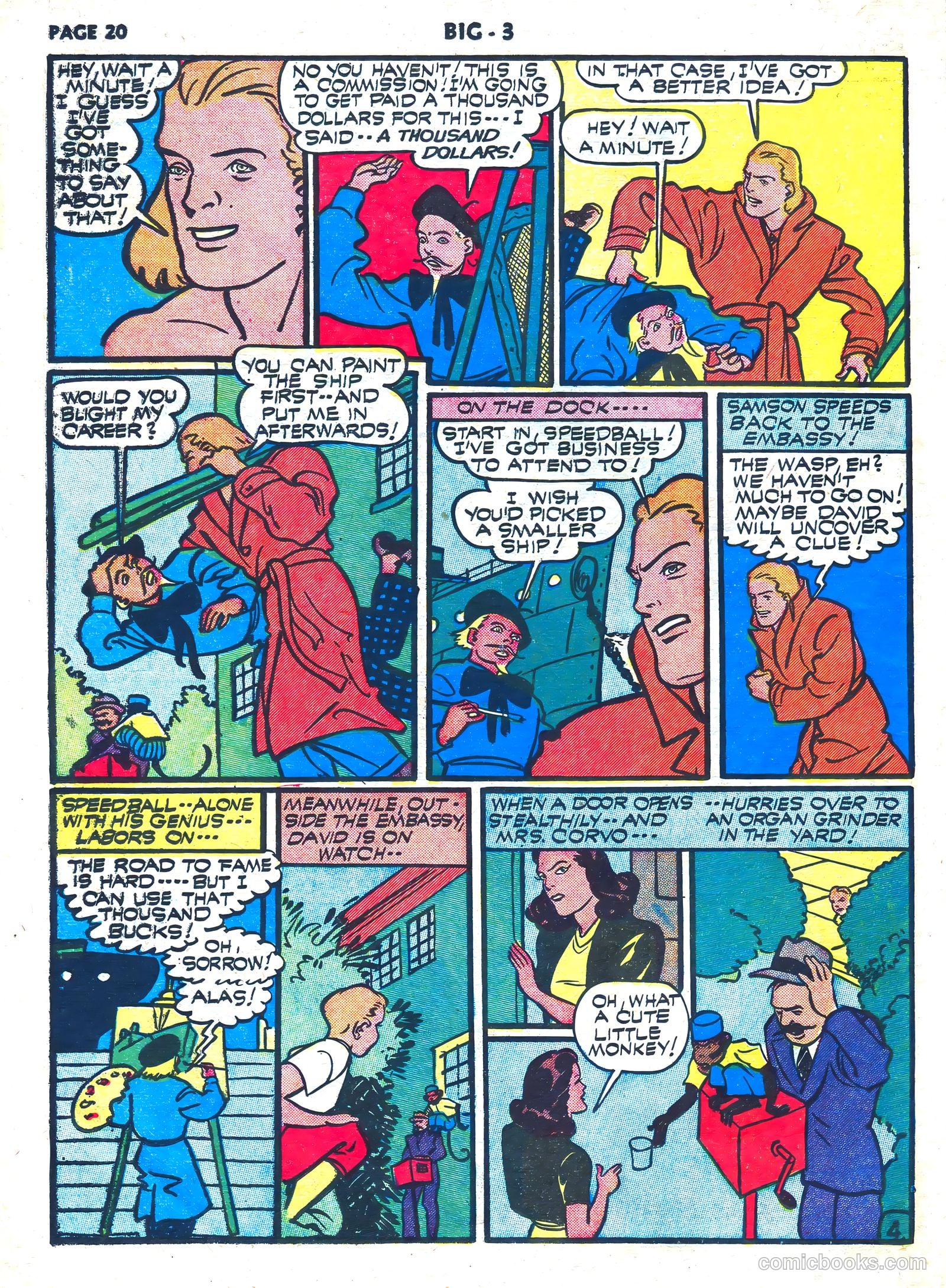 Big 3 #5 (1941) — page 22 of 68