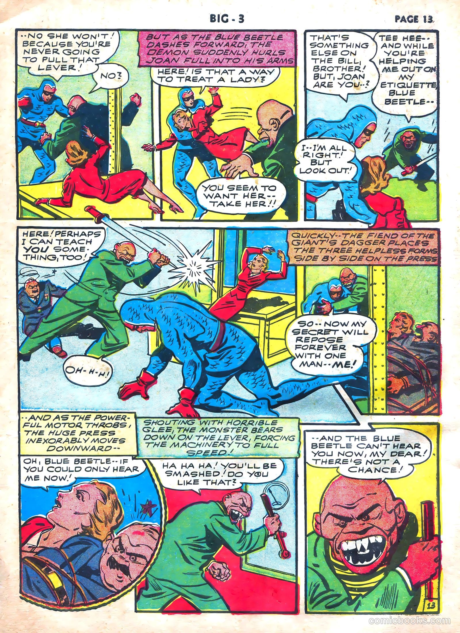 Big 3 #7 (1941) — page 15 of 68