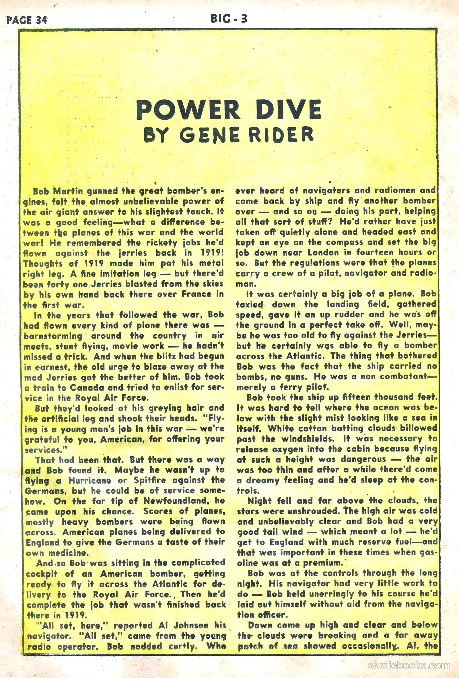 Big 3 #7 (1941) — page 36 of 68