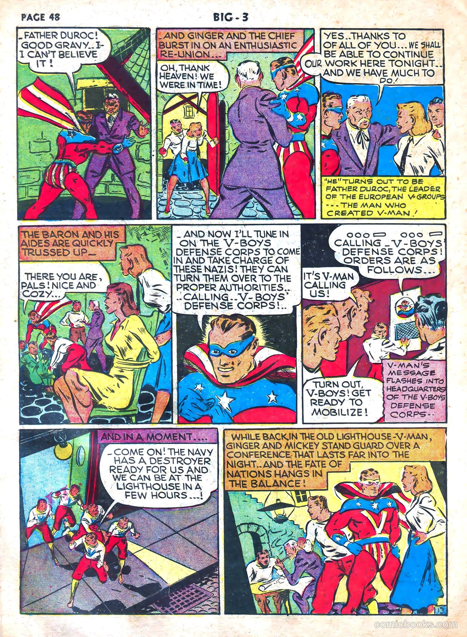 Big 3 #7 (1941) — page 50 of 68