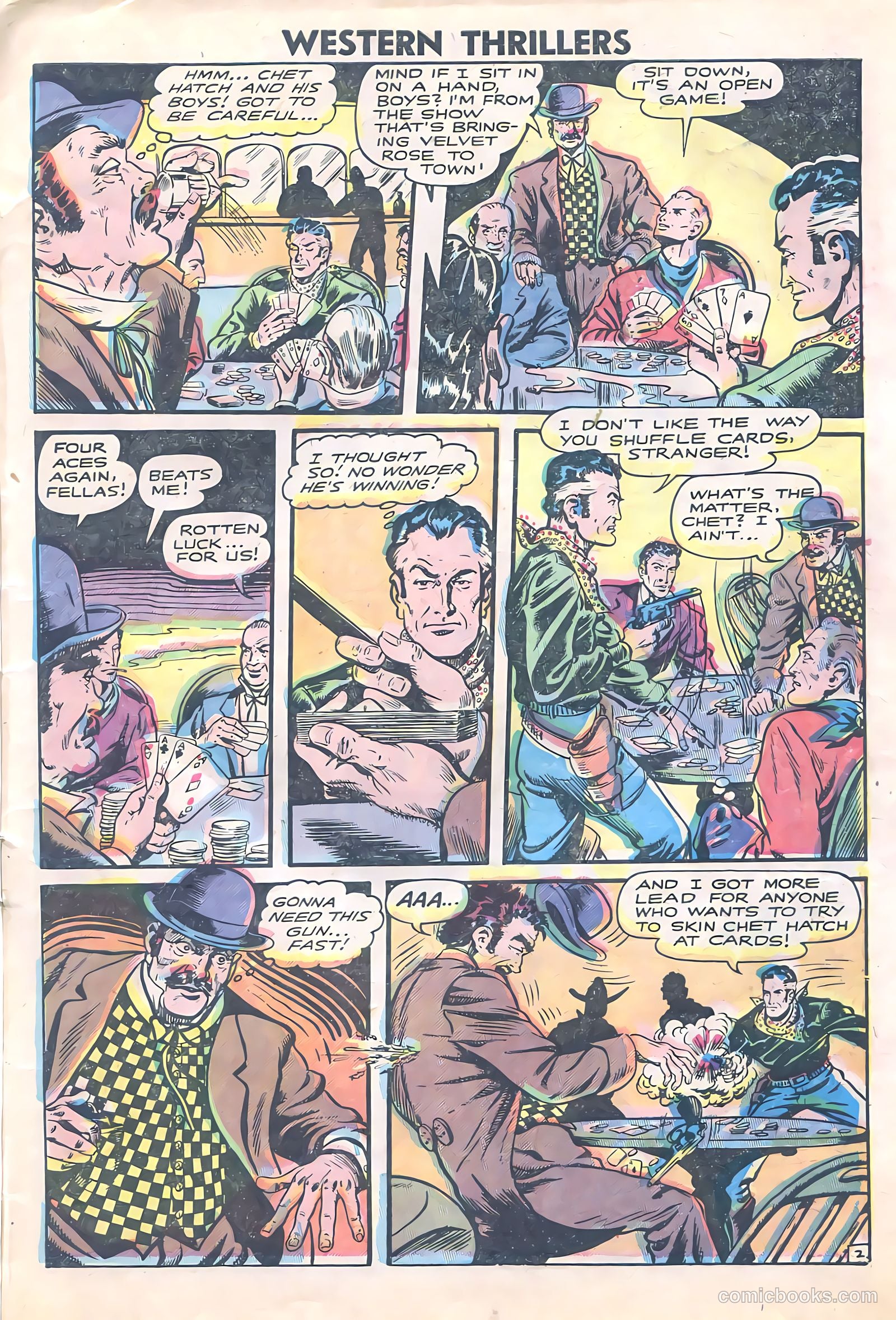 Western Thrillers #1 (1948) — page 3 of 36