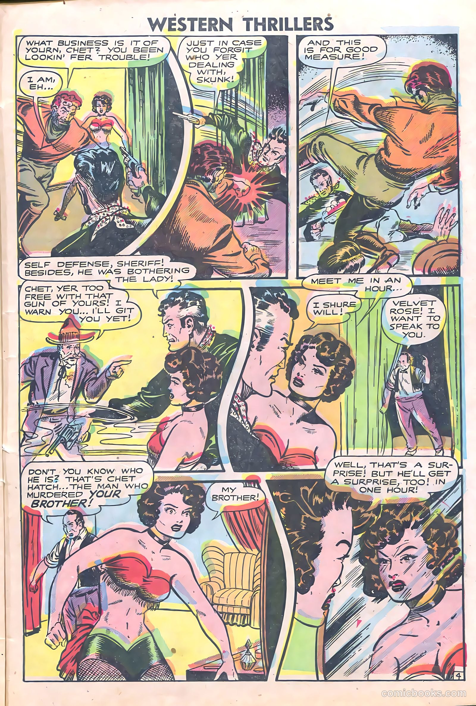 Western Thrillers #1 (1948) — page 5 of 36