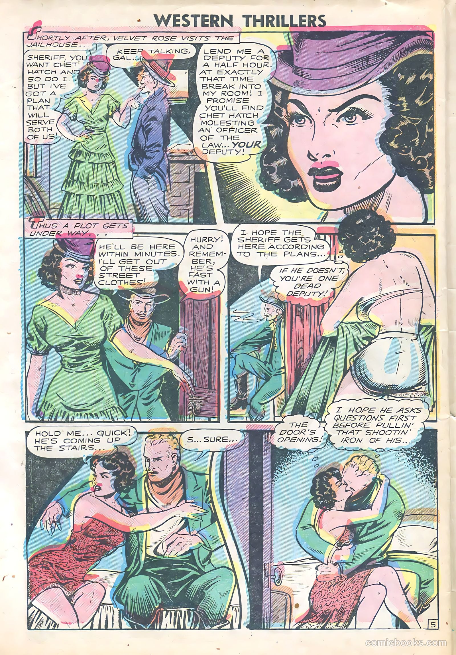 Western Thrillers #1 (1948) — page 6 of 36