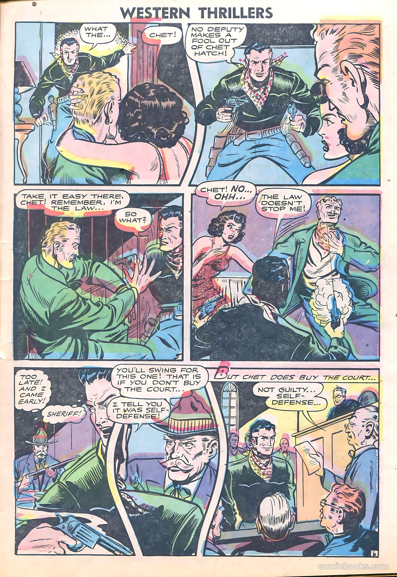 Western Thrillers #1 (1948) — page 7 of 36