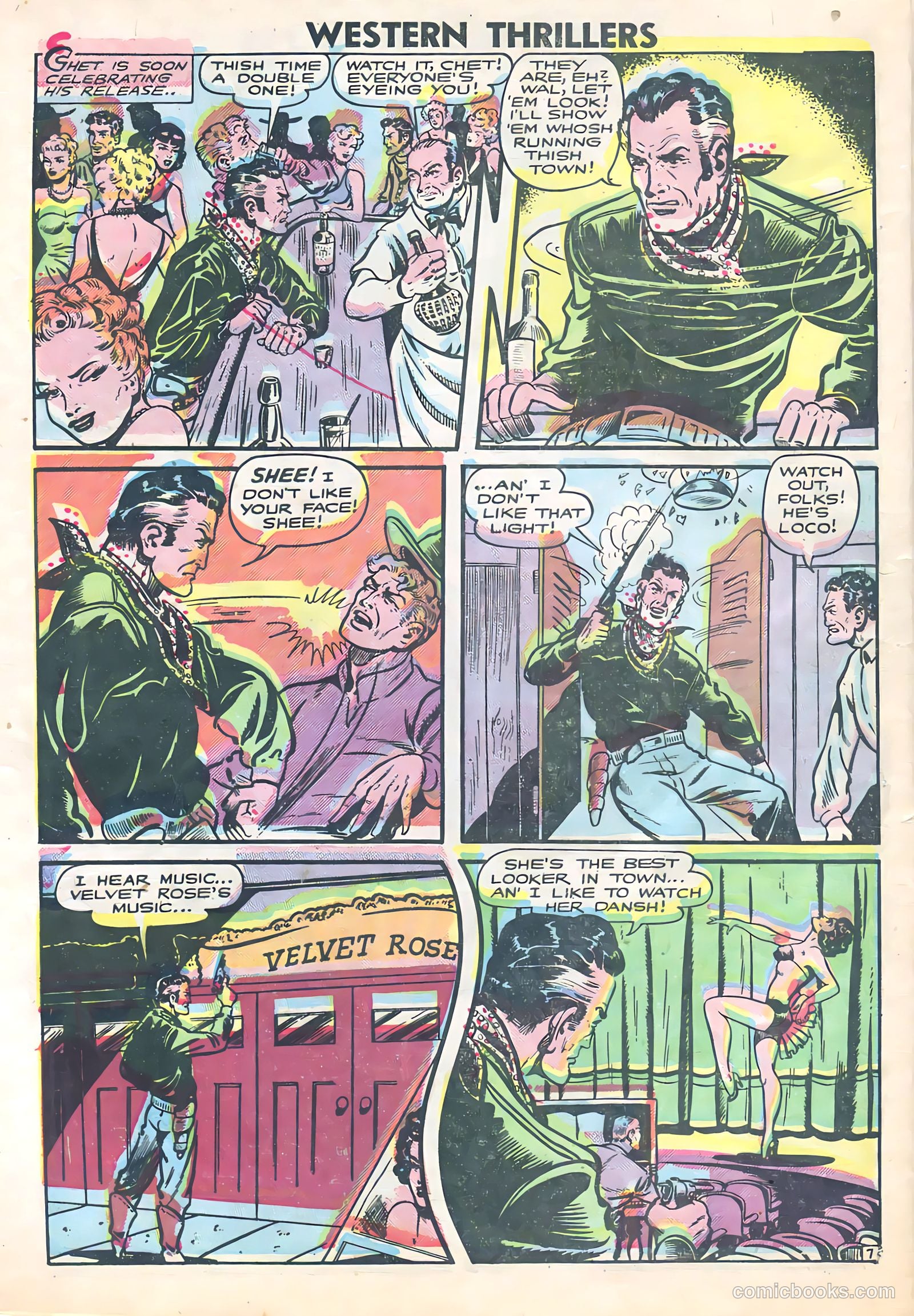 Western Thrillers #1 (1948) — page 8 of 36
