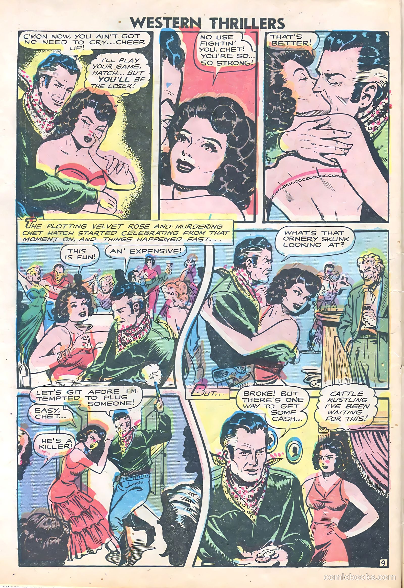 Western Thrillers #1 (1948) — page 10 of 36